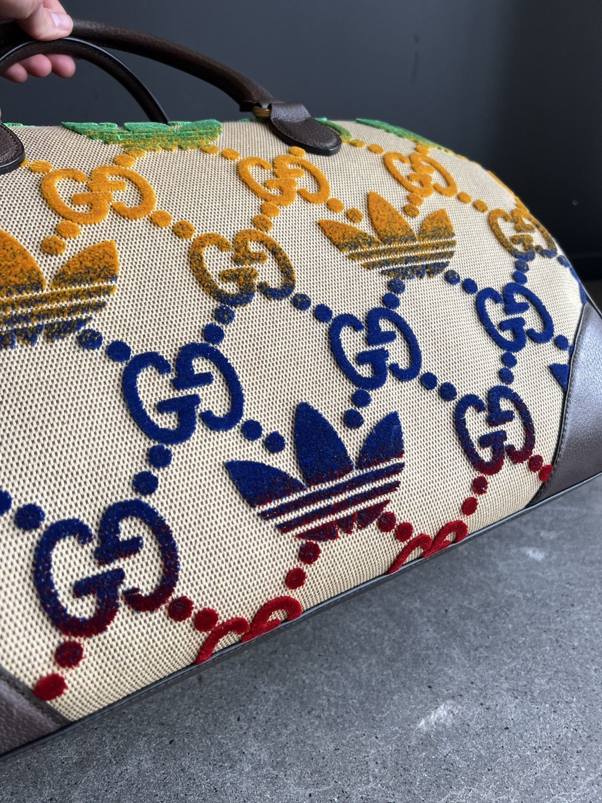 Adidas × Gucci 💥LIMITED💥Gucci X Adidas LARGE Duffle bag Size ONE SIZE - 12 Thumbnail