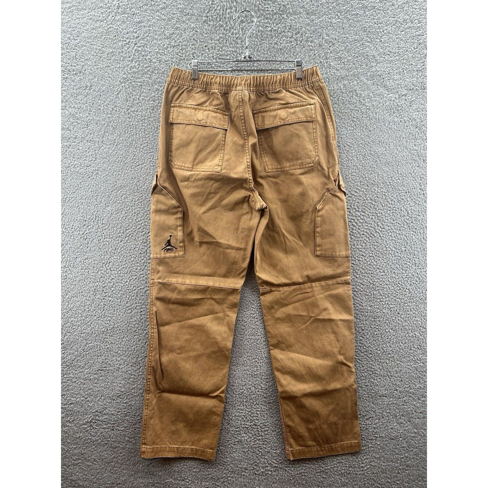 Jordan Brand Air Jordan Washed Chicago Pants Legend Dark Brown FN6364-231 Size US 34 / EU 50 - 2 Thumbnail