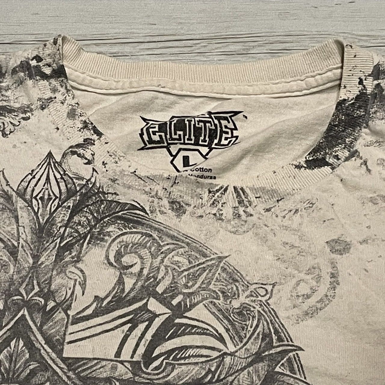Affliction × Ed Hardy × Tapout Rare Mma Elite Wings Cross Tee Y2K Affliction Style Size US L / EU 52-54 / 3 - 3 Thumbnail