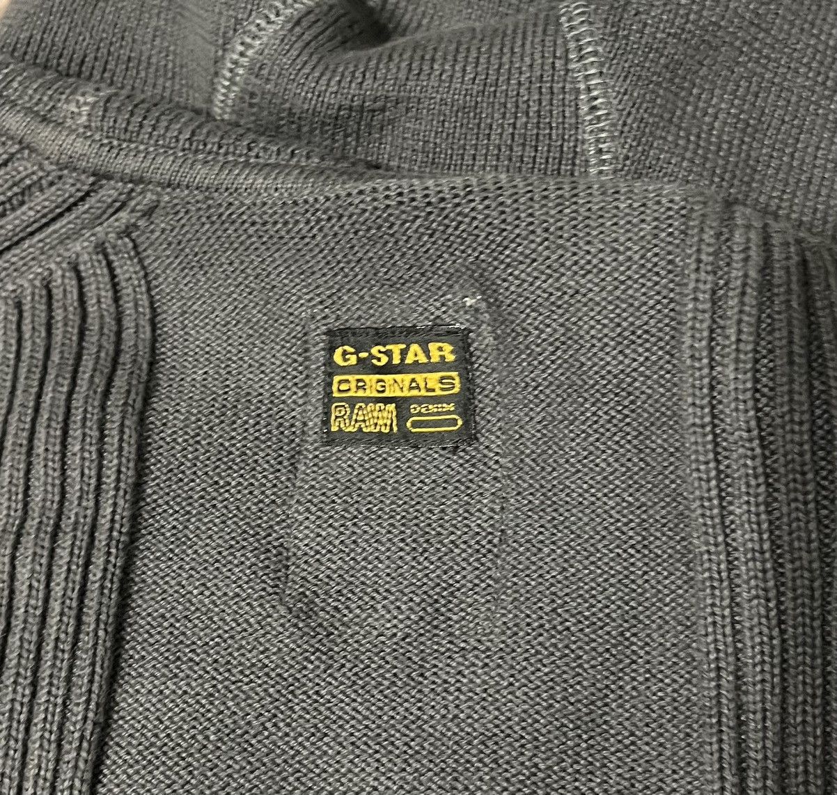 G-Star G-Star Raw Terrain Hooded Knit Sweater Rare Size XL Size US XL / EU 56 / 4 - 9 Thumbnail