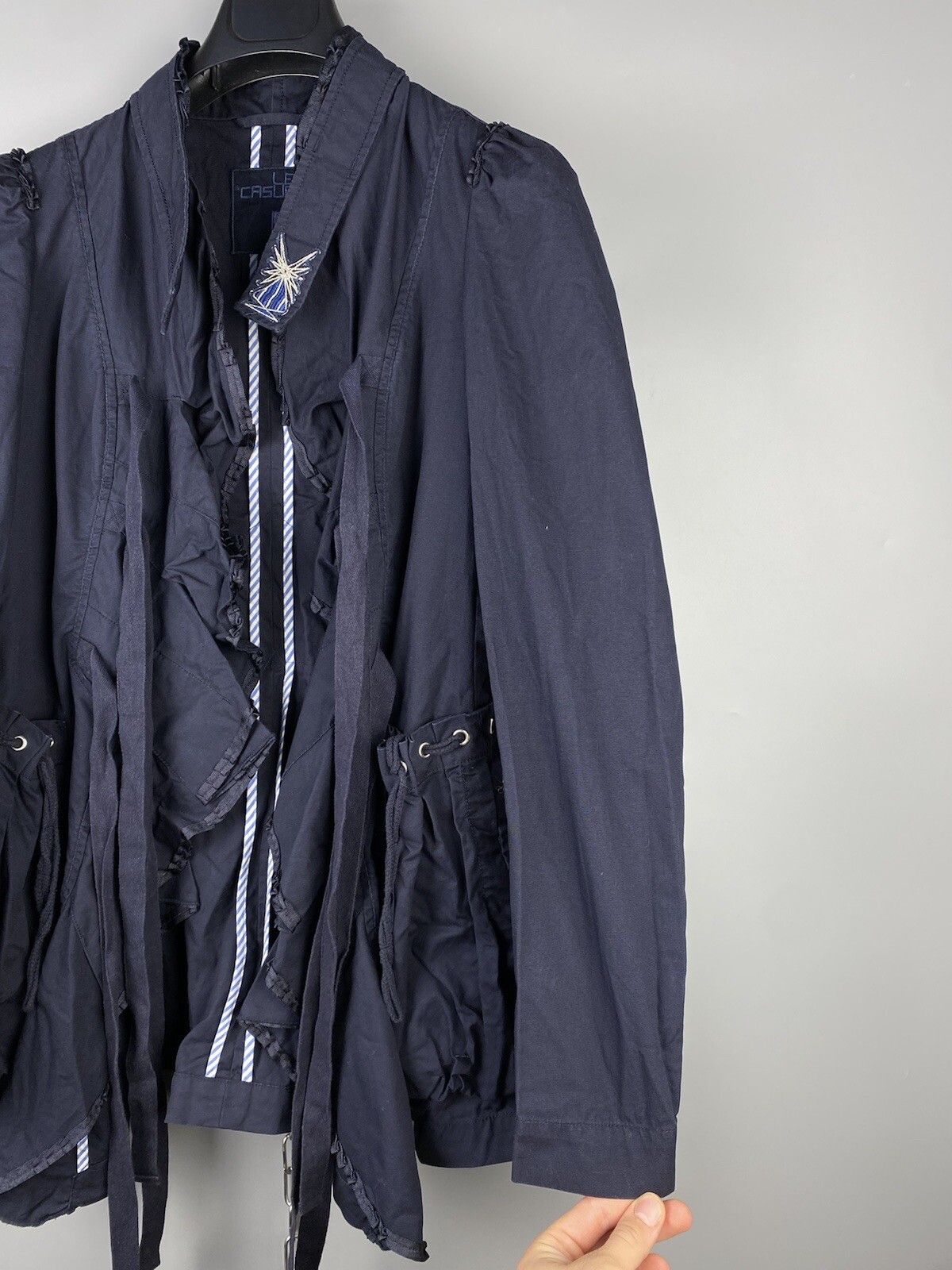 Marithe + Francois Girbaud Marithe Francois Girbaud Custom Drawn Print Jacket Size S / US 4 / IT 40 - 9 Thumbnail