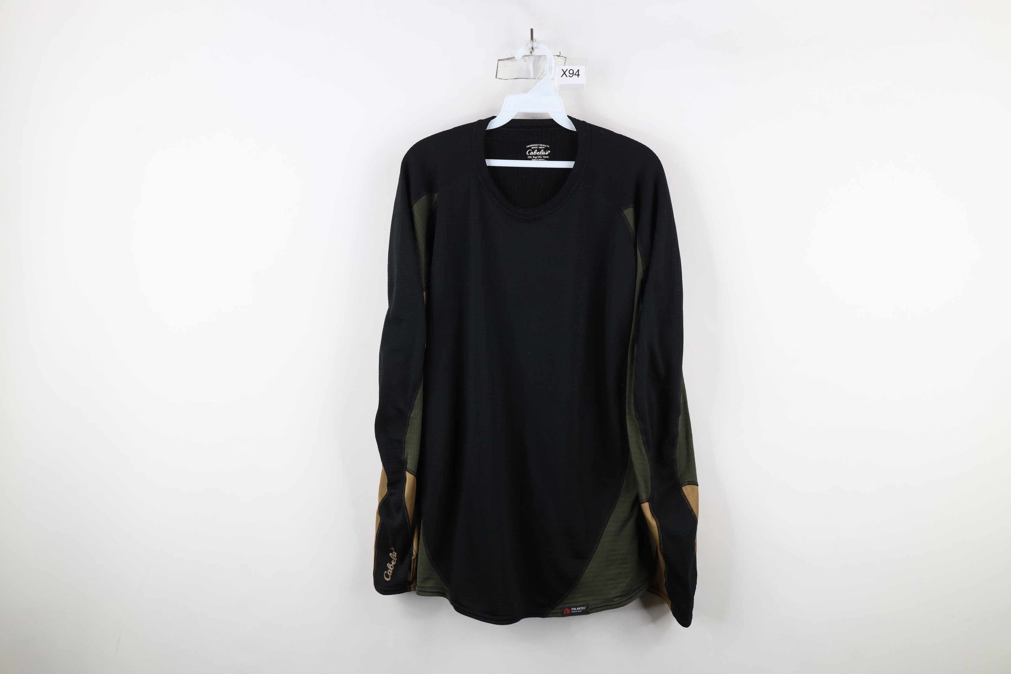 Cabelas × Vintage Vintage Cabelas Polartec Fleece Lined Thermal Base Sweater Size US XXL / EU 58 / 5 - 1 Thumbnail