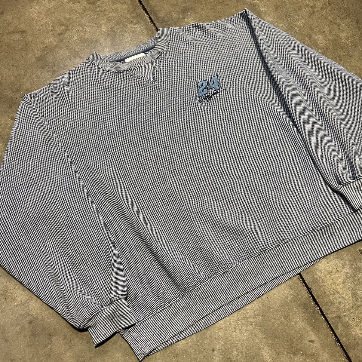 NASCAR Vintage 90s Jeff Gordon NASCAR Sweatshirt Racing Houndsooth Size US L / EU 52-54 / 3 - 2 Thumbnail
