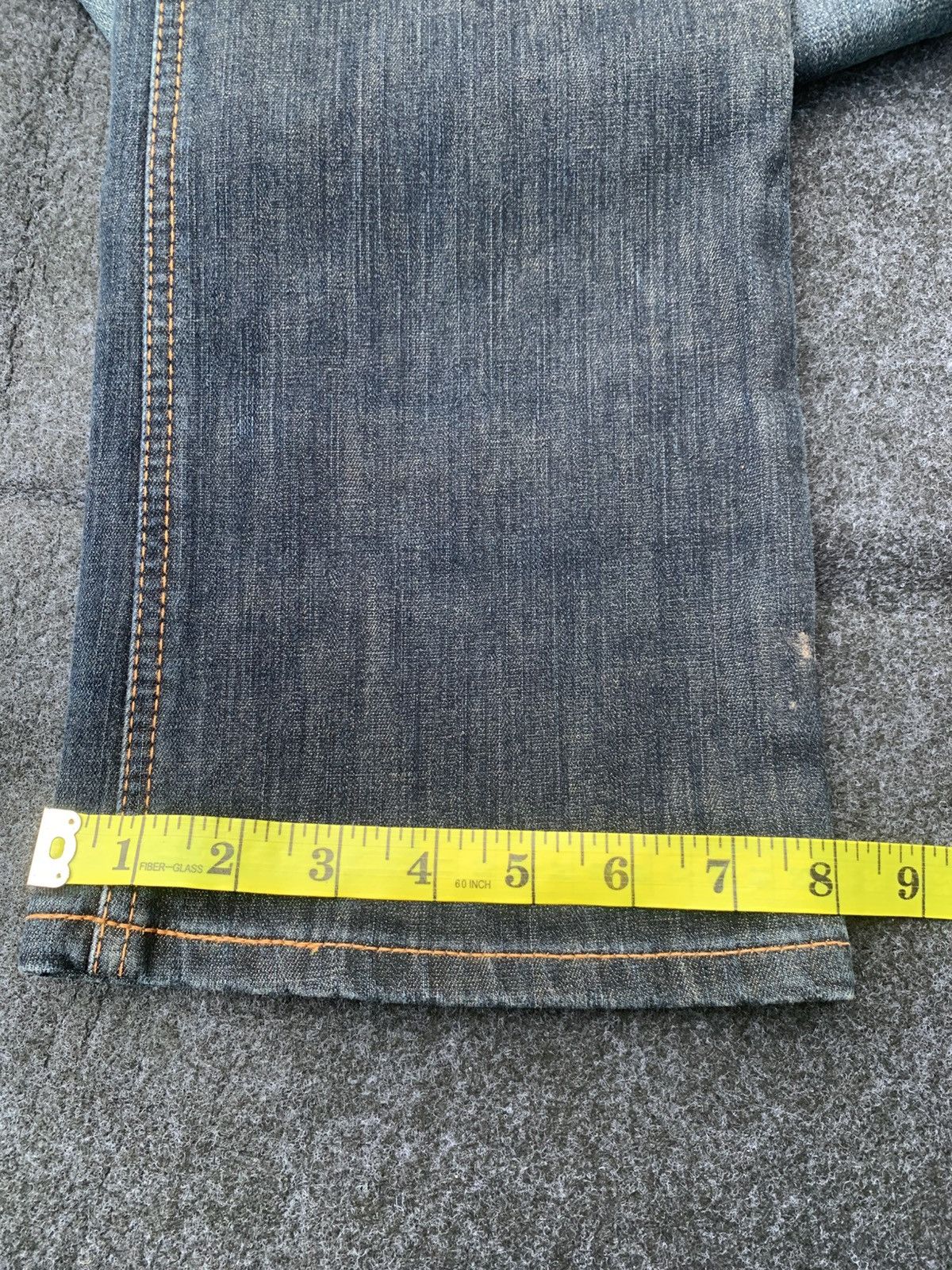 Edwin RARE 💥 Edwin EDGE WOLD FIRE jeans faded style. Size US 30 / EU 46 - 6 Thumbnail