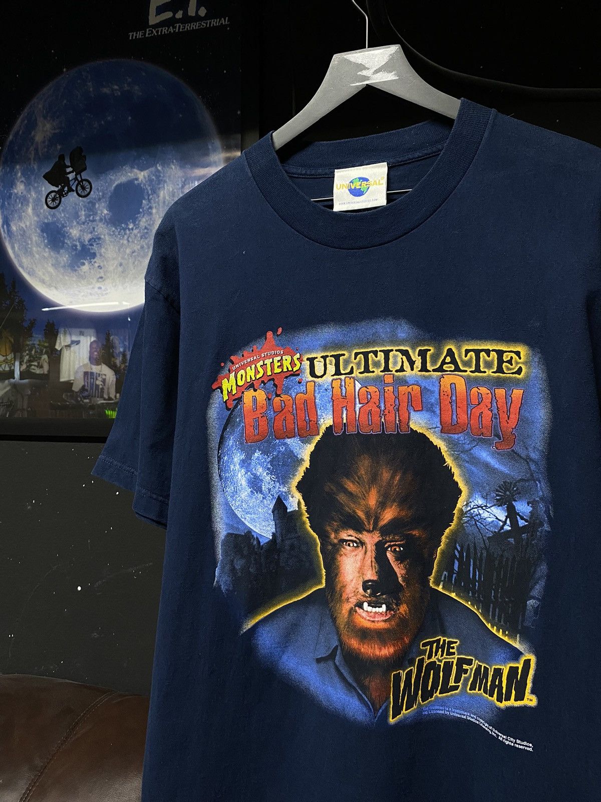 Universal Studios × Vintage 90’s Vintage Wolfman Universal Studios Tee Shirt Large Size US L / EU 52-54 / 3 - 5 Thumbnail