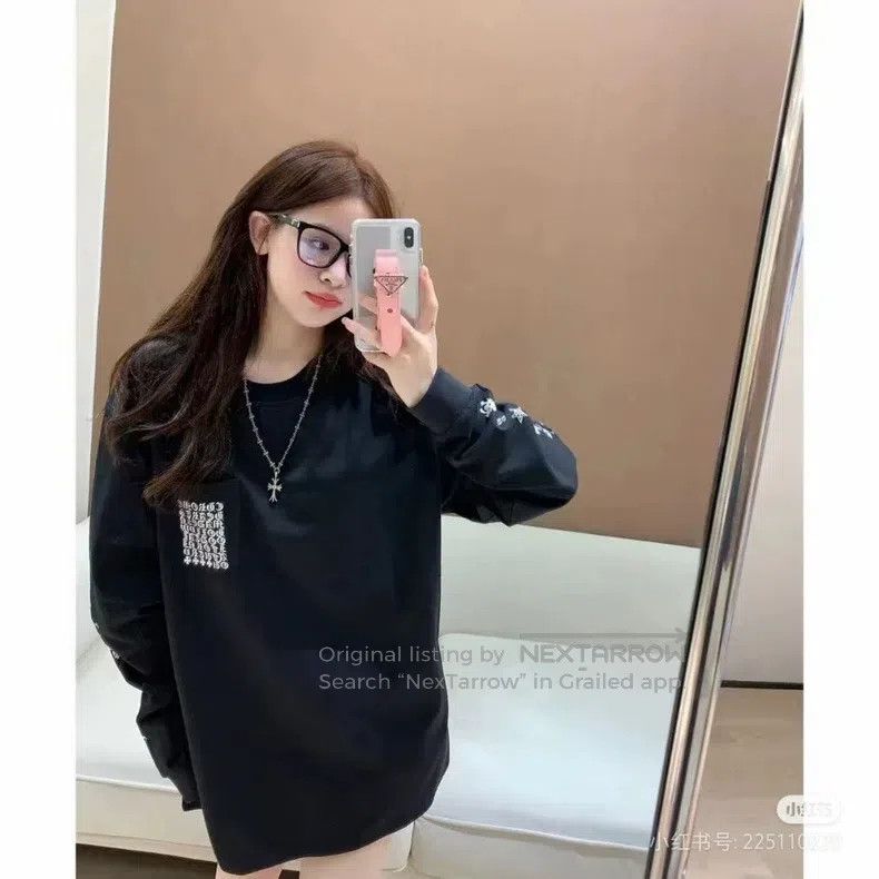 Chrome Hearts CHROME HEARTS Size L Sanskrit pocket printed long sleeves Size US L / EU 52-54 / 3 - 1 Thumbnail
