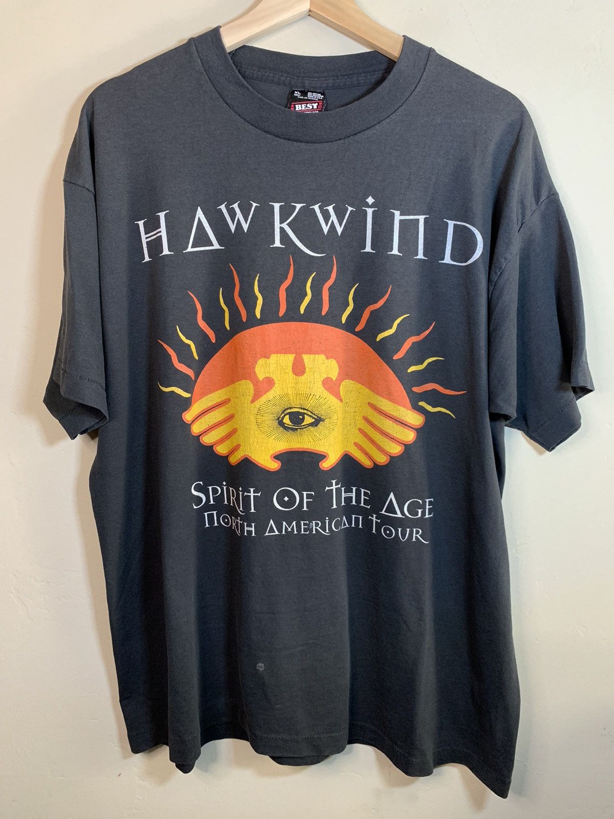 Band Tees × Screen Stars × Vintage *RARE* Vintage 1995 Hawkwind 