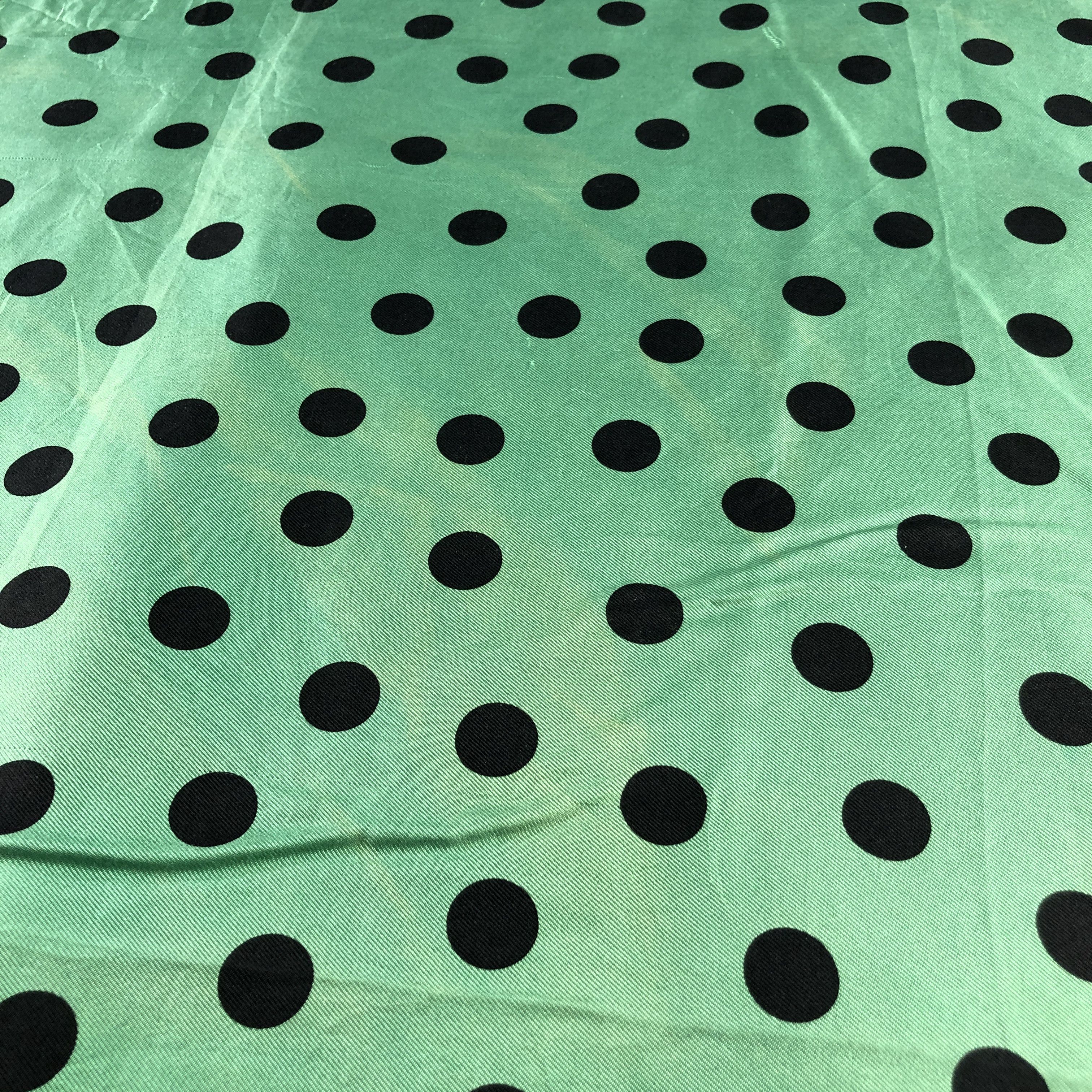 Vintage Jun Ashida Polka Dots Silk Scarf M1341 Size ONE SIZE - 6 Thumbnail