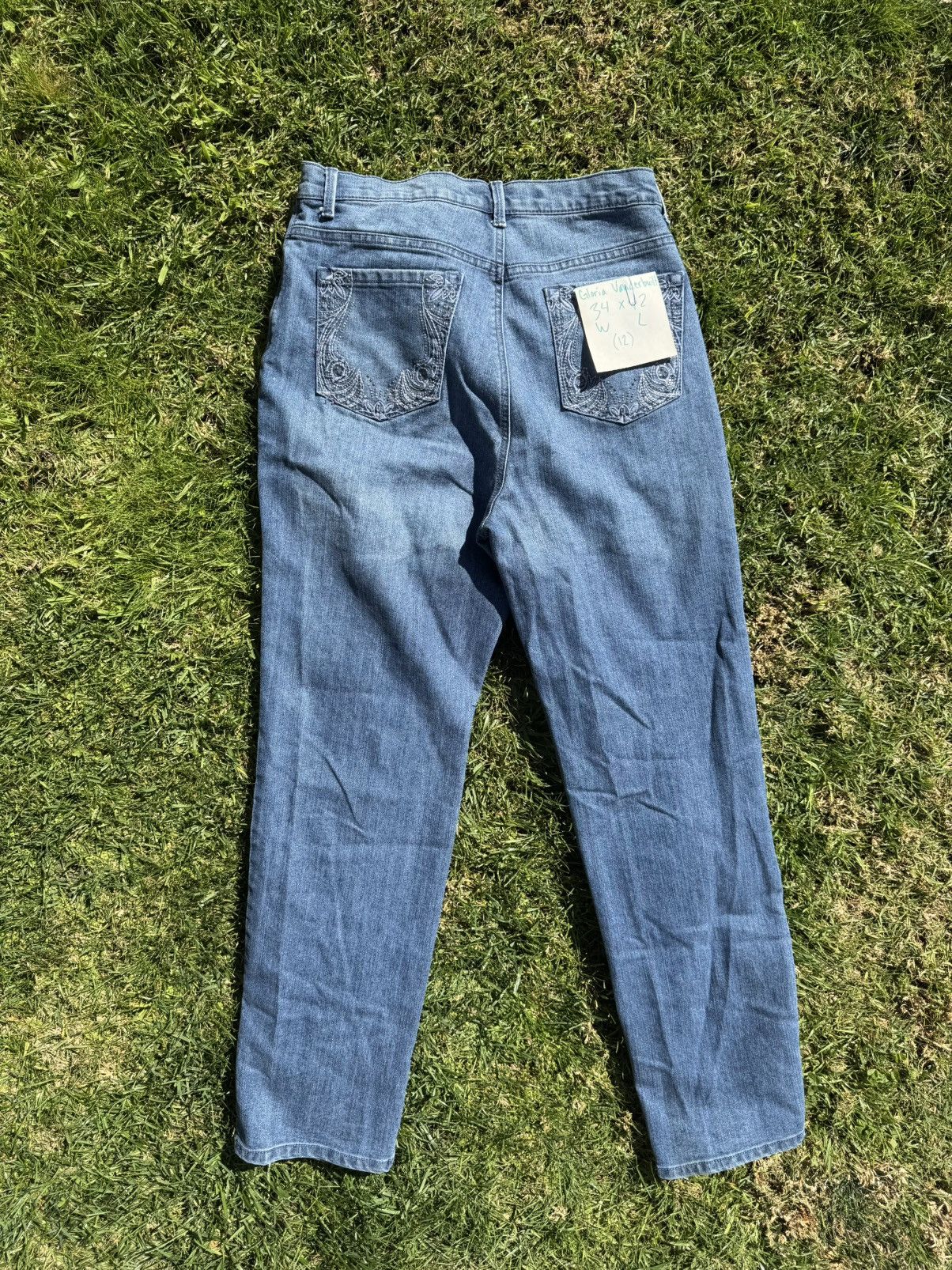 Gloria Vanderbilt Gloria Vanderbilt Slim Jeans Size 34" / US 12 / IT 48 - 2 Thumbnail