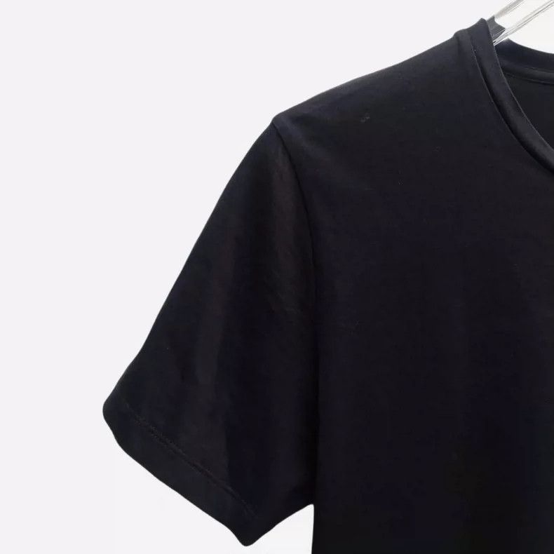 Prada Black Logo Round Neck Short Sleeve TShirt -2505 Size US M / EU 48-50 / 2 - 3 Thumbnail