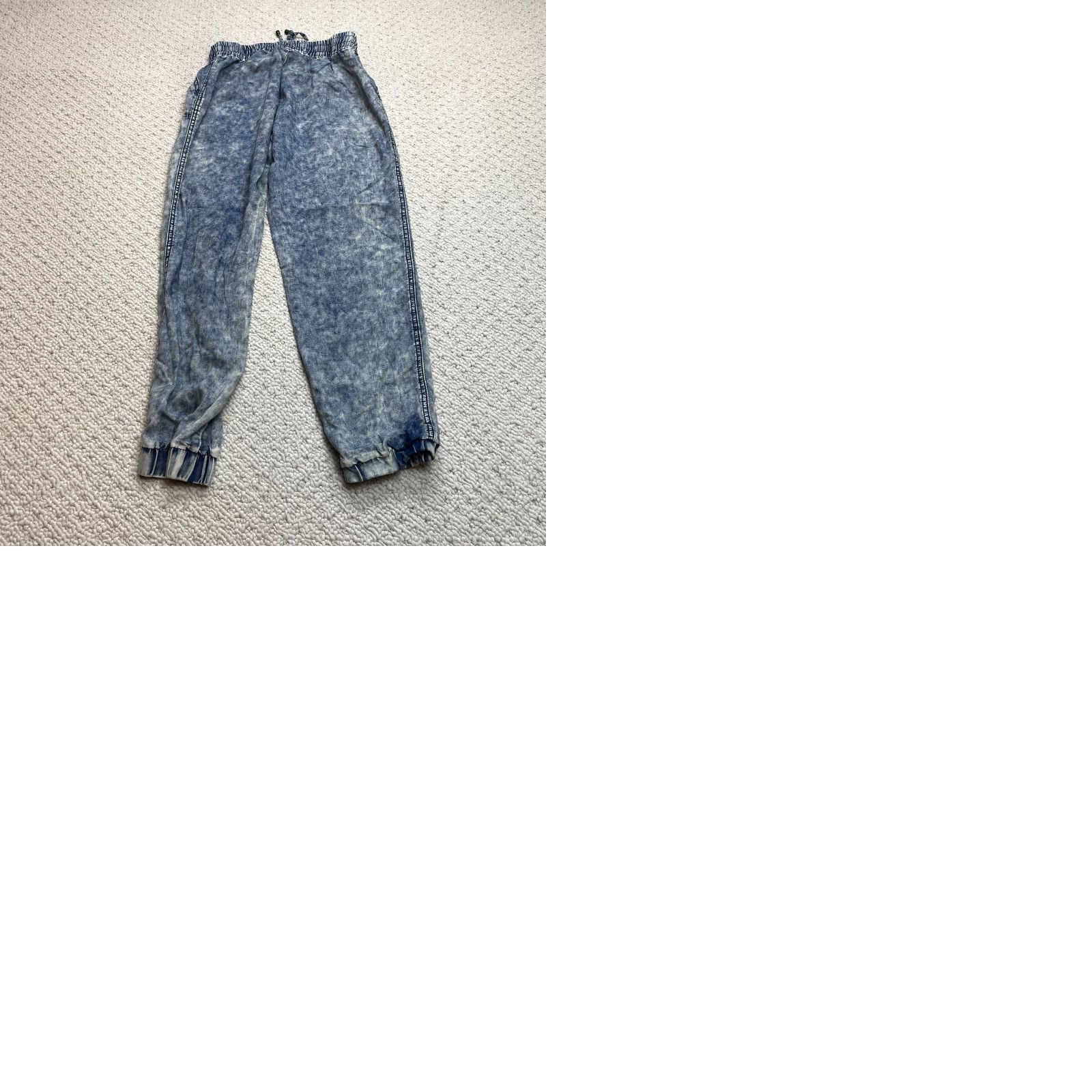 Vintage VINTAGE SpaceGirl Space Girl Jegging Pants Juniors L Blue Stretch Taper Cotton Acid Wash 28x27 Women Size 28" / US 6 / IT 42 - 9 Thumbnail