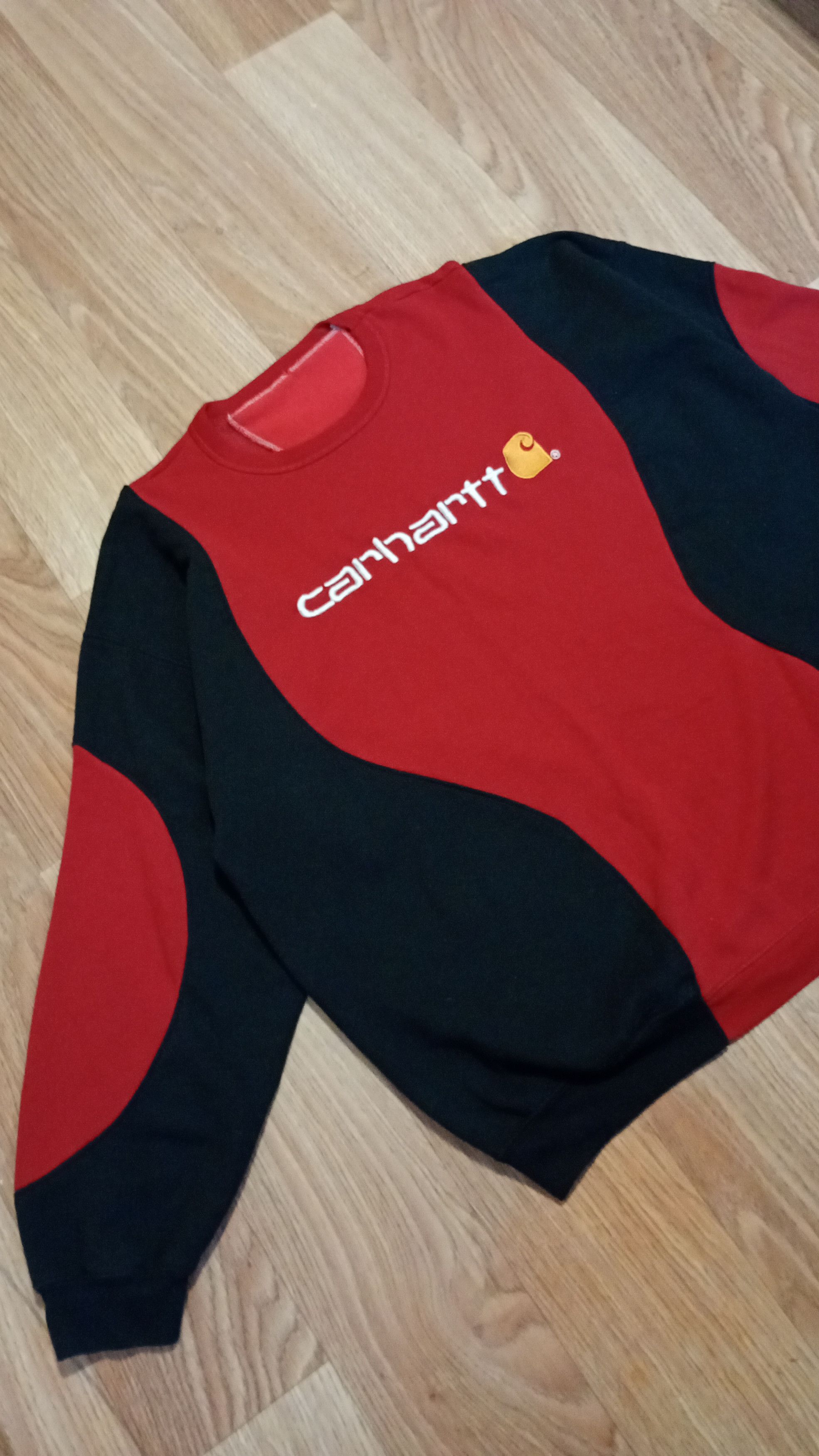 Carhartt Carhartt Reworked Sweatshirt Vintage Size US XL / EU 56 / 4 - 3 Thumbnail