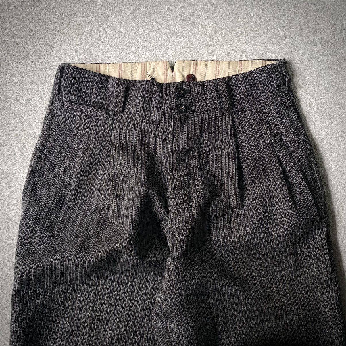 If Six Was Nine × Japanese Brand × Le Grande Bleu (L.G.B.) monsieur nicole by mitsuhiro matsuda trouser buckle back Size US 27 - 3 Thumbnail