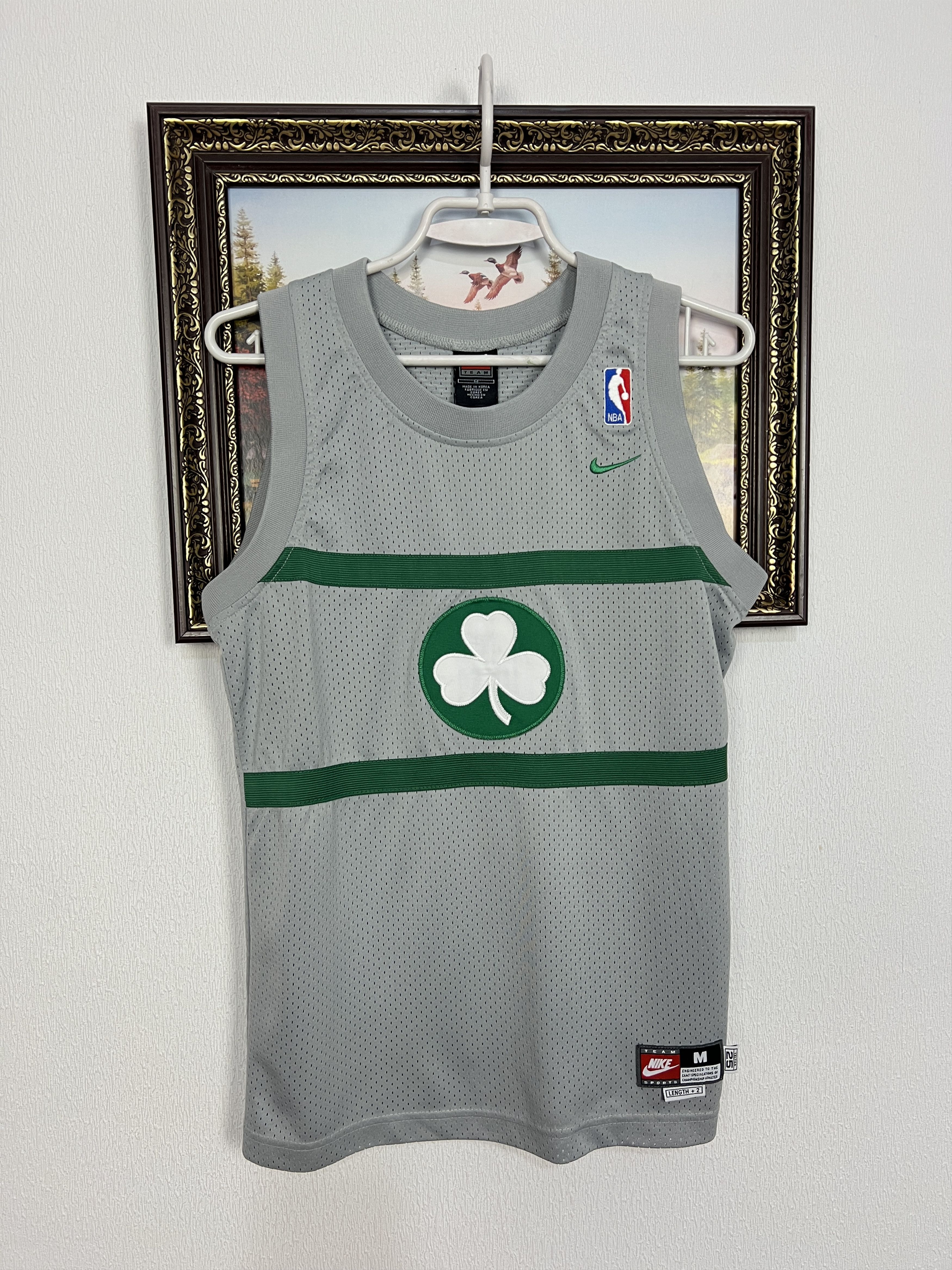 Nike Boston Celtics #34 Pierce NBA Jersey Trikot Shirt Boys Sz M Size US XS / EU 42 / 0 - 1 Thumbnail