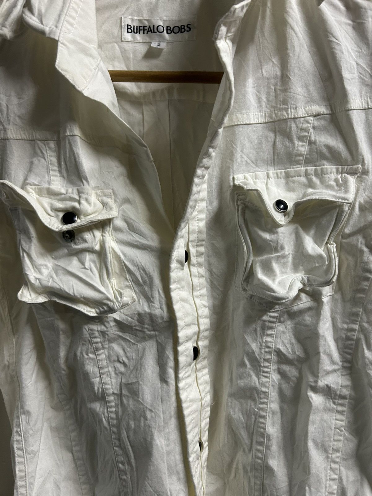 BUFFALO BOBS Archival Military Stretch Shirt Size US M / EU 48-50 / 2 - 8 Thumbnail