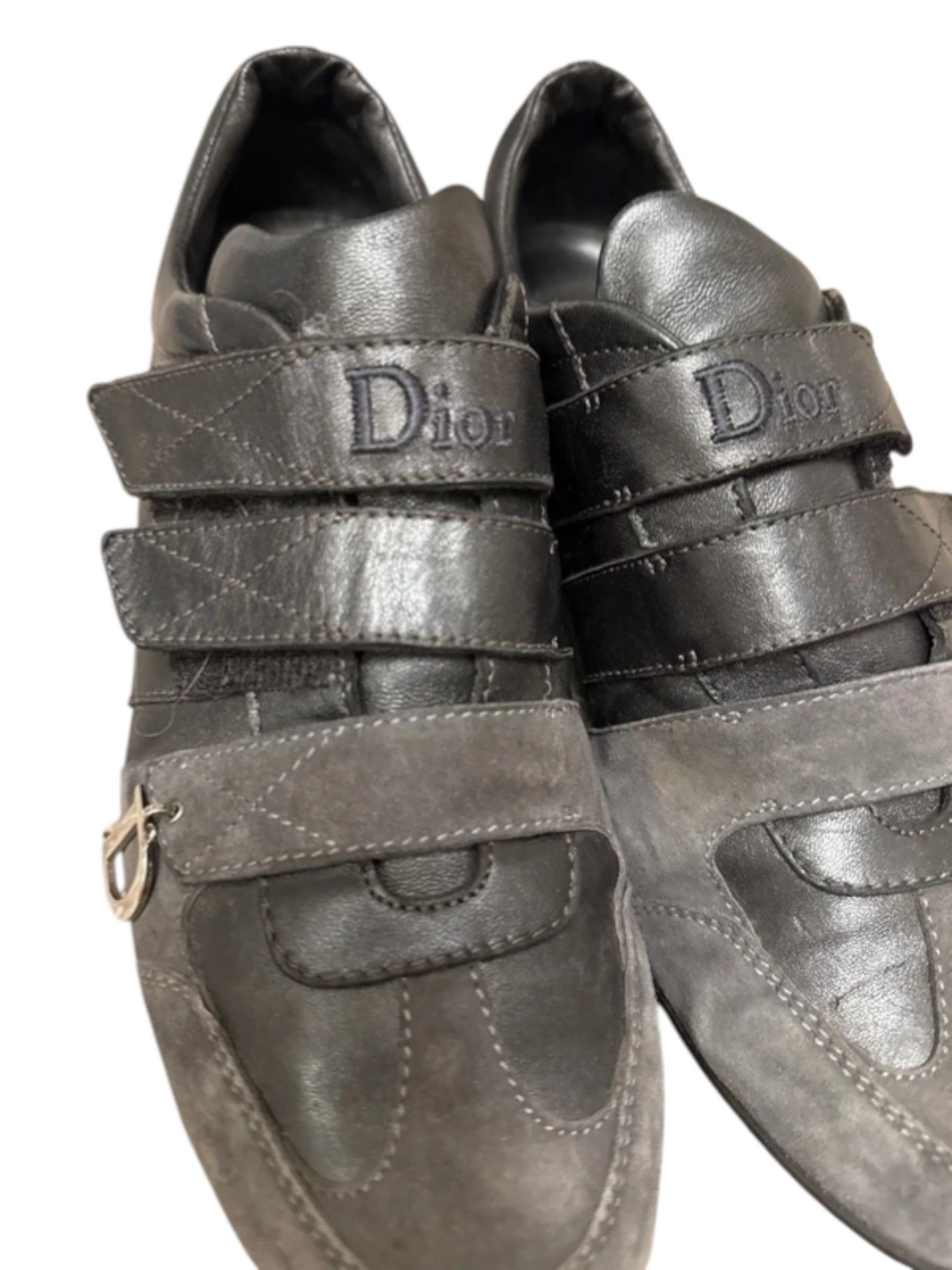 Dior Dior Homme by Leather Strap Sneakers TD0795 Size US 9 / IT 39 - 3 Thumbnail