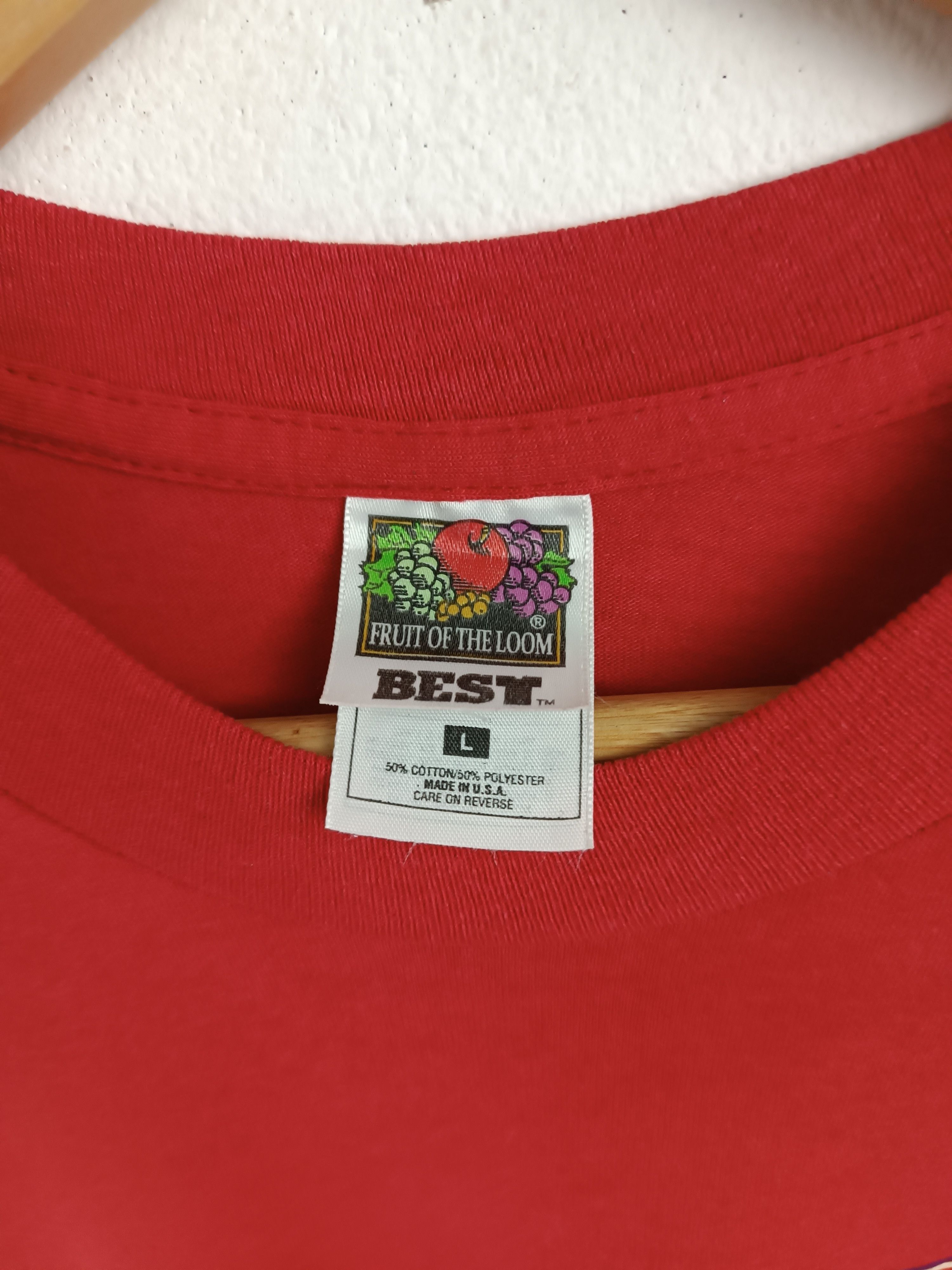 Vintage VINTAGE '94 MCDONALD'S DELUXE PROMO TEE MCD BURGER VERY RARE Size US L / EU 52-54 / 3 - 7 Thumbnail