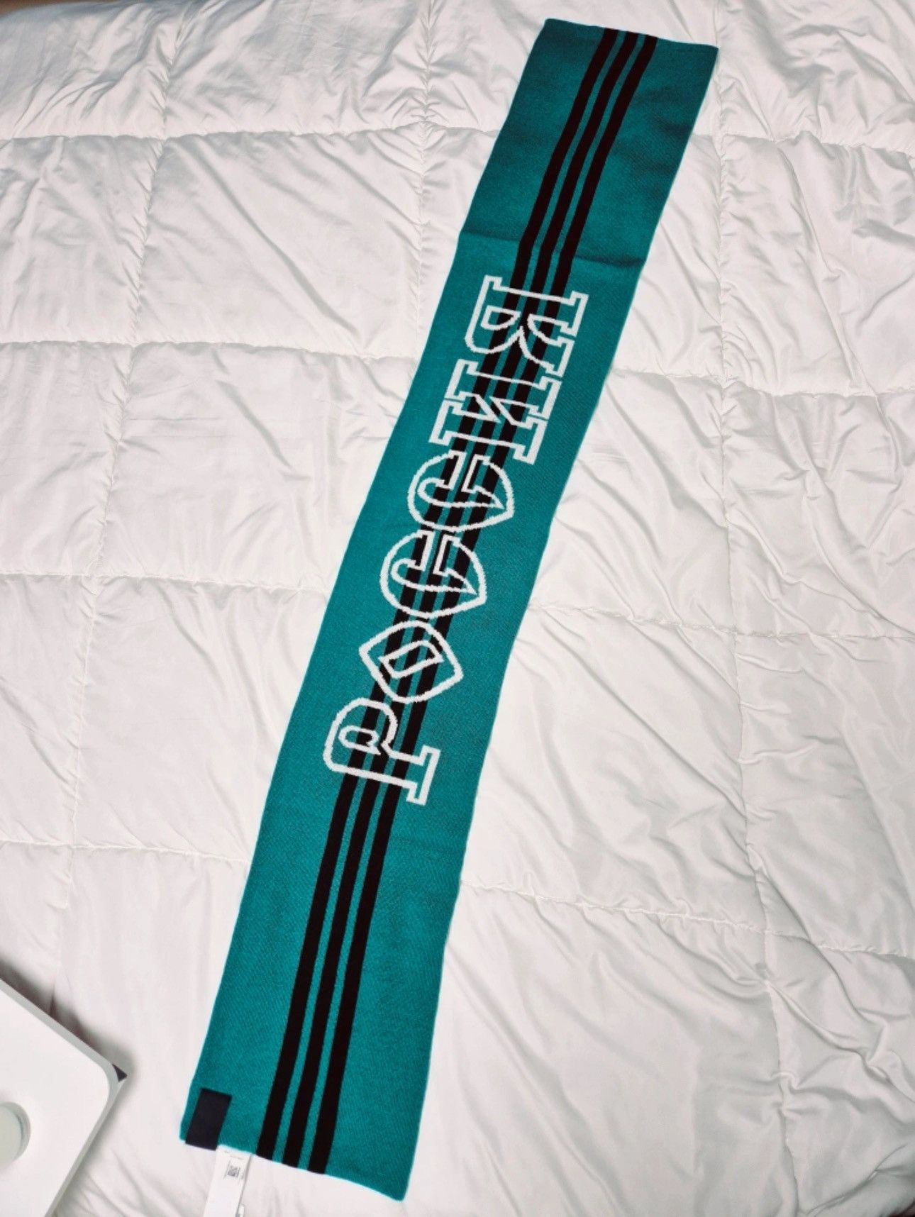 Gosha Rubchinskiy Gosha AW18 Scarf Black / Green | Grailed