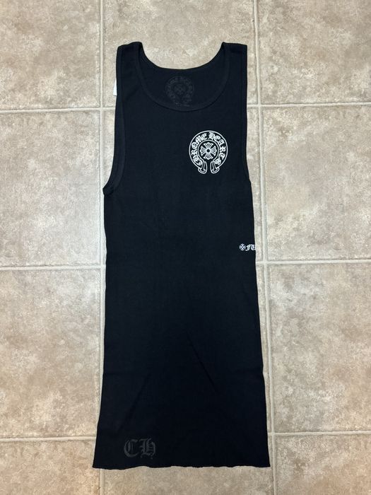 Chrome Hearts Chrome Hearts Horseshoe Tank Top Black