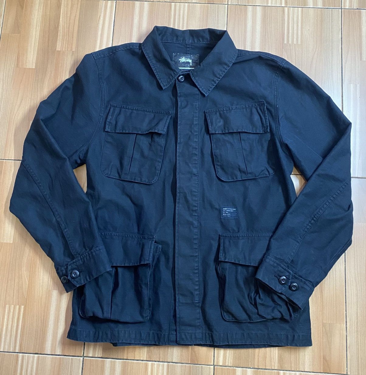 Stussy Vintage Stüssy Jacket International Spec World Wide M-65 Size US L / EU 52-54 / 3 - 2 Thumbnail