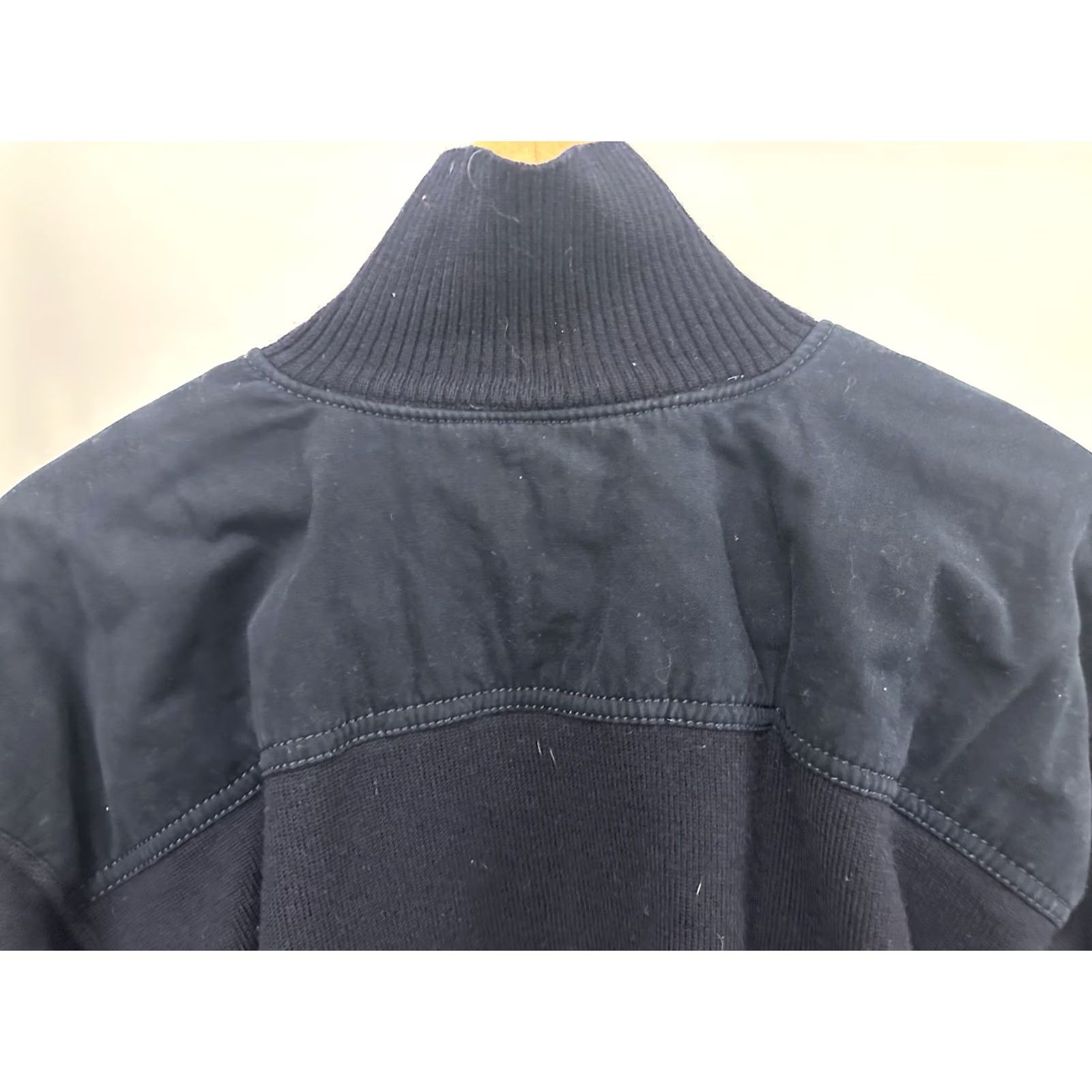 Paul & Shark Paul Shark Yachting Navy Wool 1/4 Zip Shoulder Elbow Patches Pullover XL Men Sweater Blue Leather? Size US XL / EU 56 / 4 - 6 Thumbnail