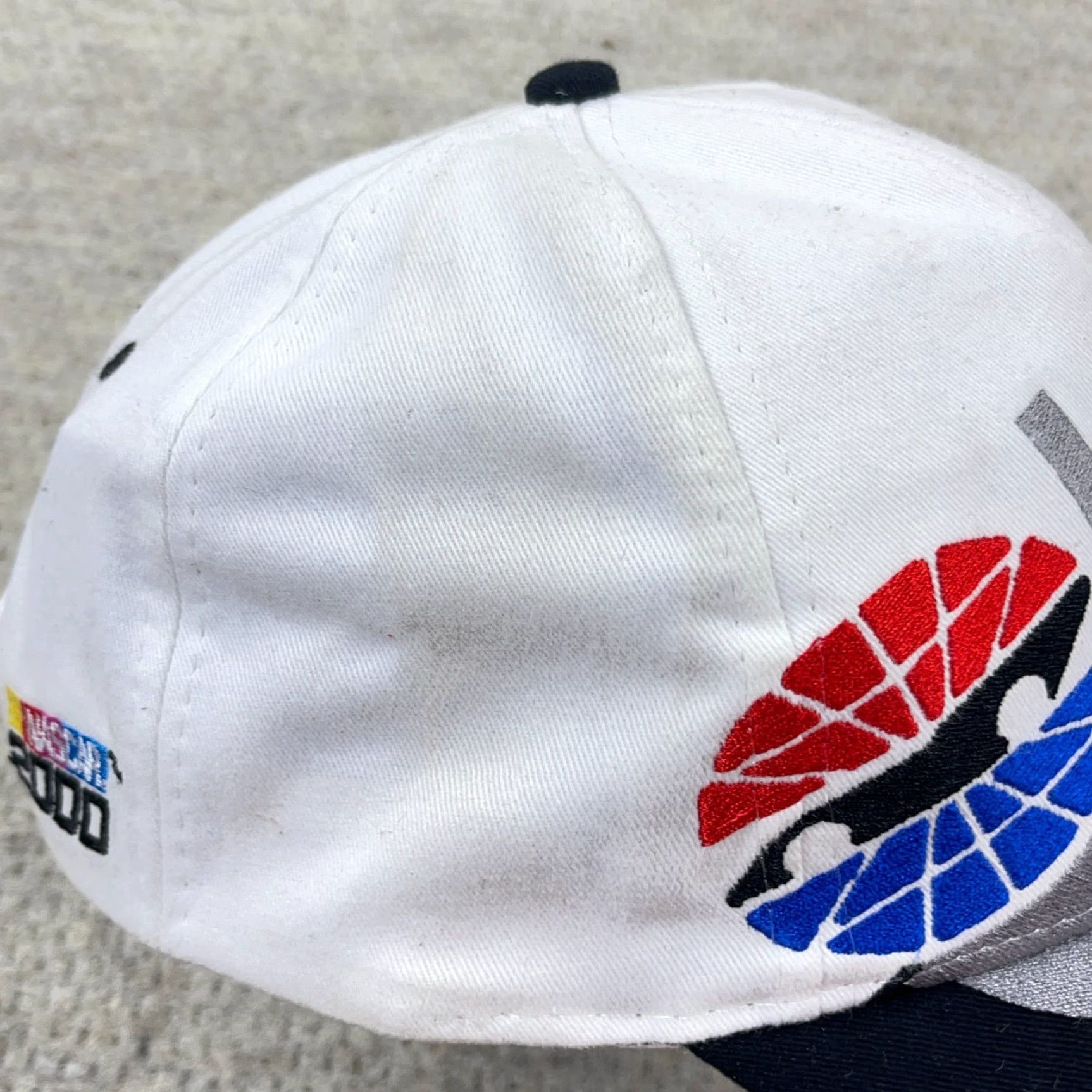 Vintage Vintage Chase NASCAR Hat Cap Snapback Big Logo Black Twill 80s 90s Retro American Mens Cap Snapback Hat Size ONE SIZE - 4 Thumbnail