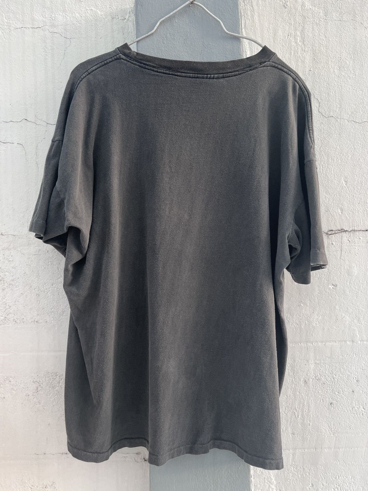Vintage Vintage 90s Jagermeister Graphic Tee XL Thrashed Faded Size US XL / EU 56 / 4 - 3 Thumbnail