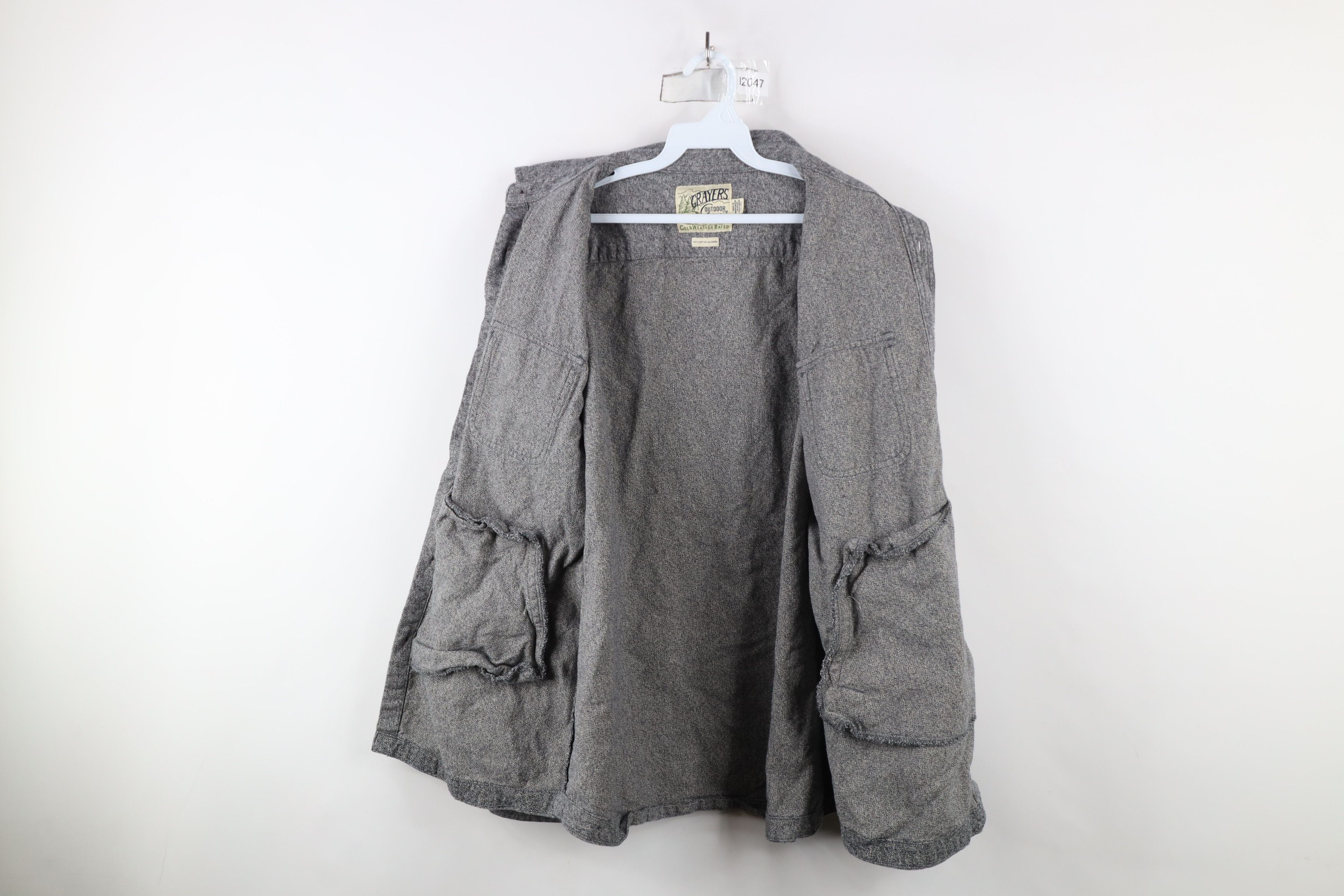 Vintage Y2K Streetwear Weather Rated Flannel Shirt Jacket Jac Shirt Size US XL / EU 56 / 4 - 7 Thumbnail
