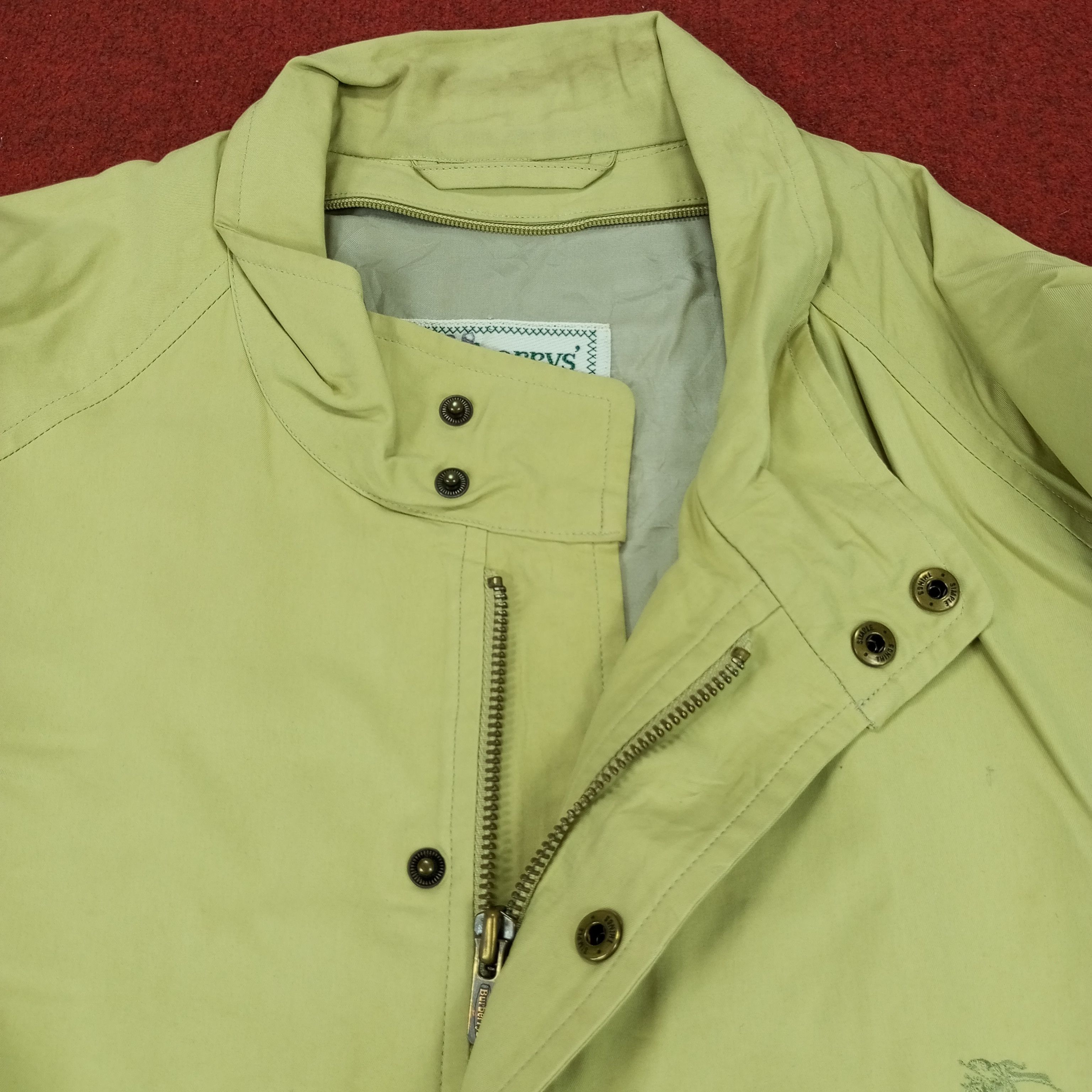 Burberry × Vintage Burberrys Small Logo Design Fashion Style Jacket Size US XL / EU 56 / 4 - 5 Thumbnail
