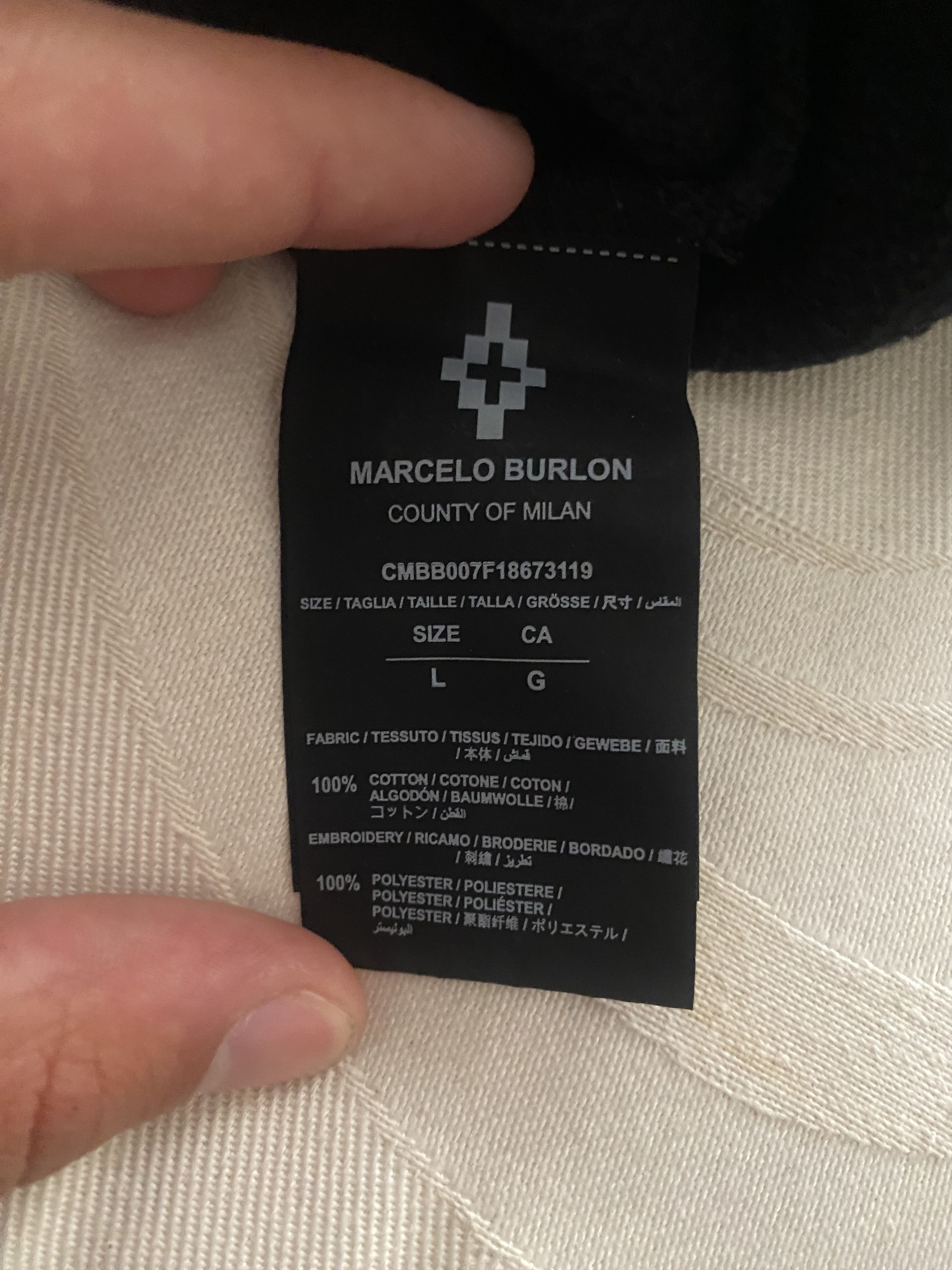 Marcelo Burlon × NBA Marcelo Burlon x NBA hoodie Size US L / EU 52-54 / 3 - 5 Thumbnail