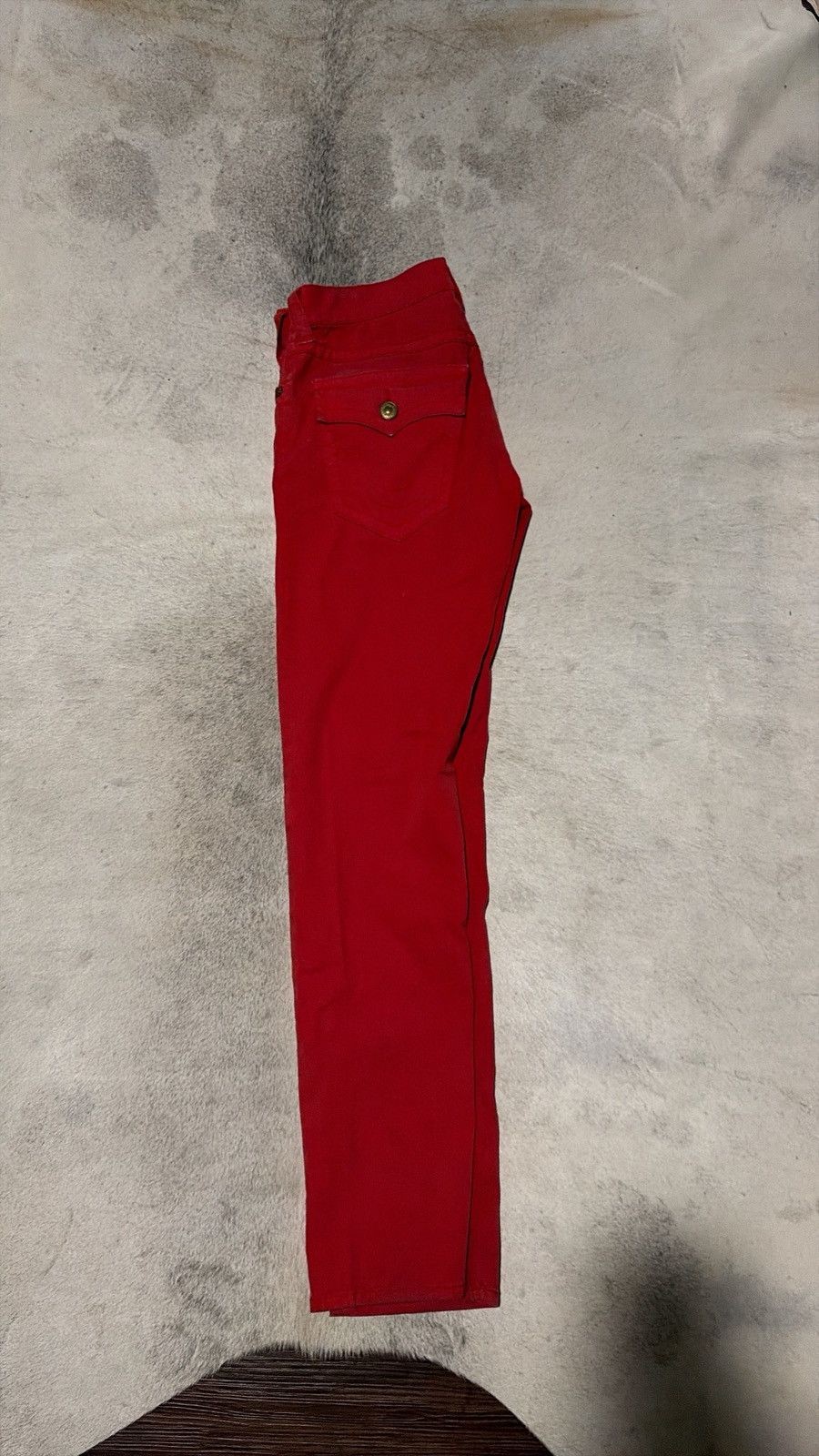 True Religion Red on Red True Religion Jeans Size US 30 / EU 46 - 3 Thumbnail