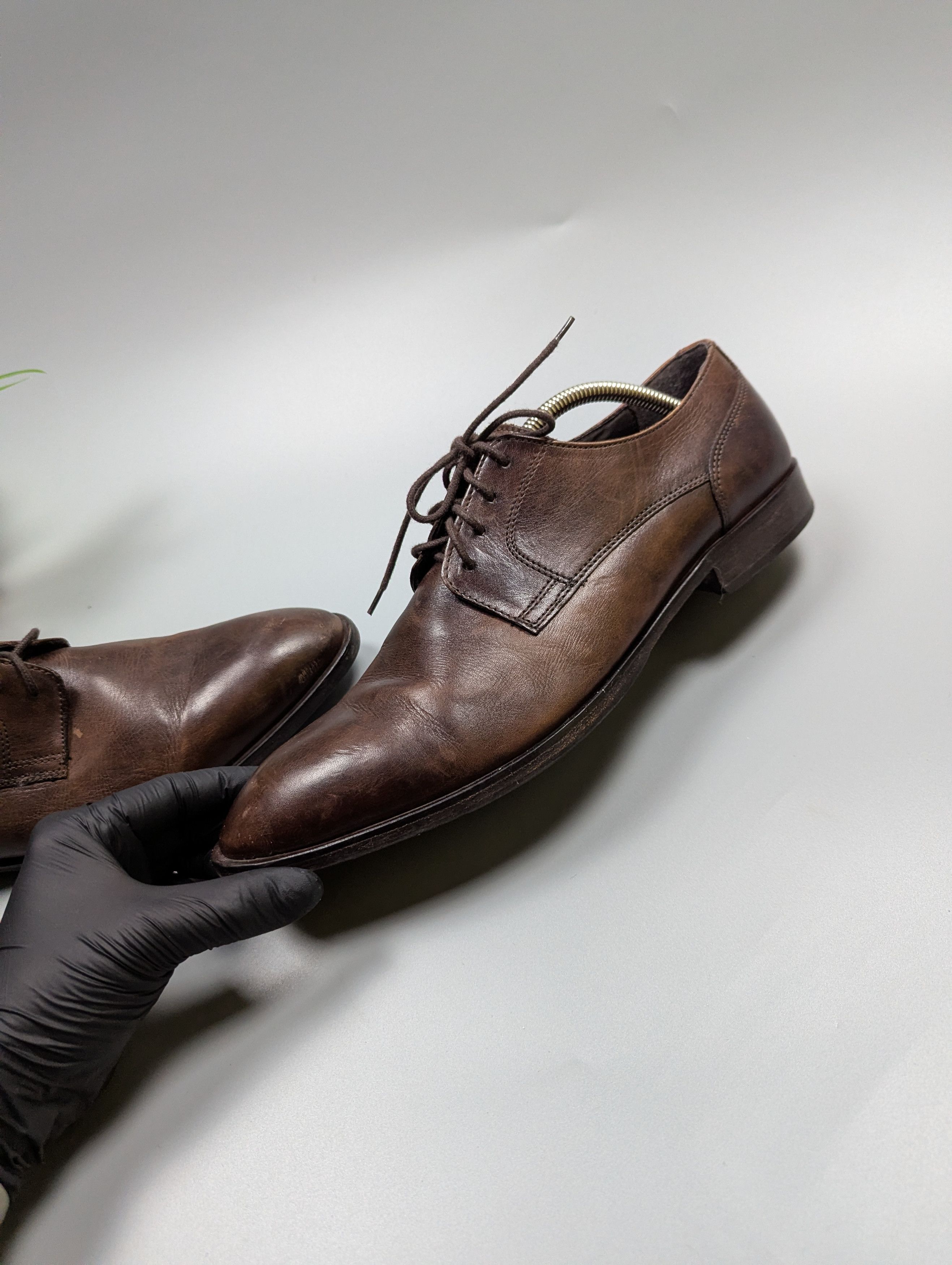 Mercedes-Benz Rare Vintage Mercedes-Benz Oxford Dress Shoes EU 43 Size US 9.5 / EU 42-43 - 12 Thumbnail
