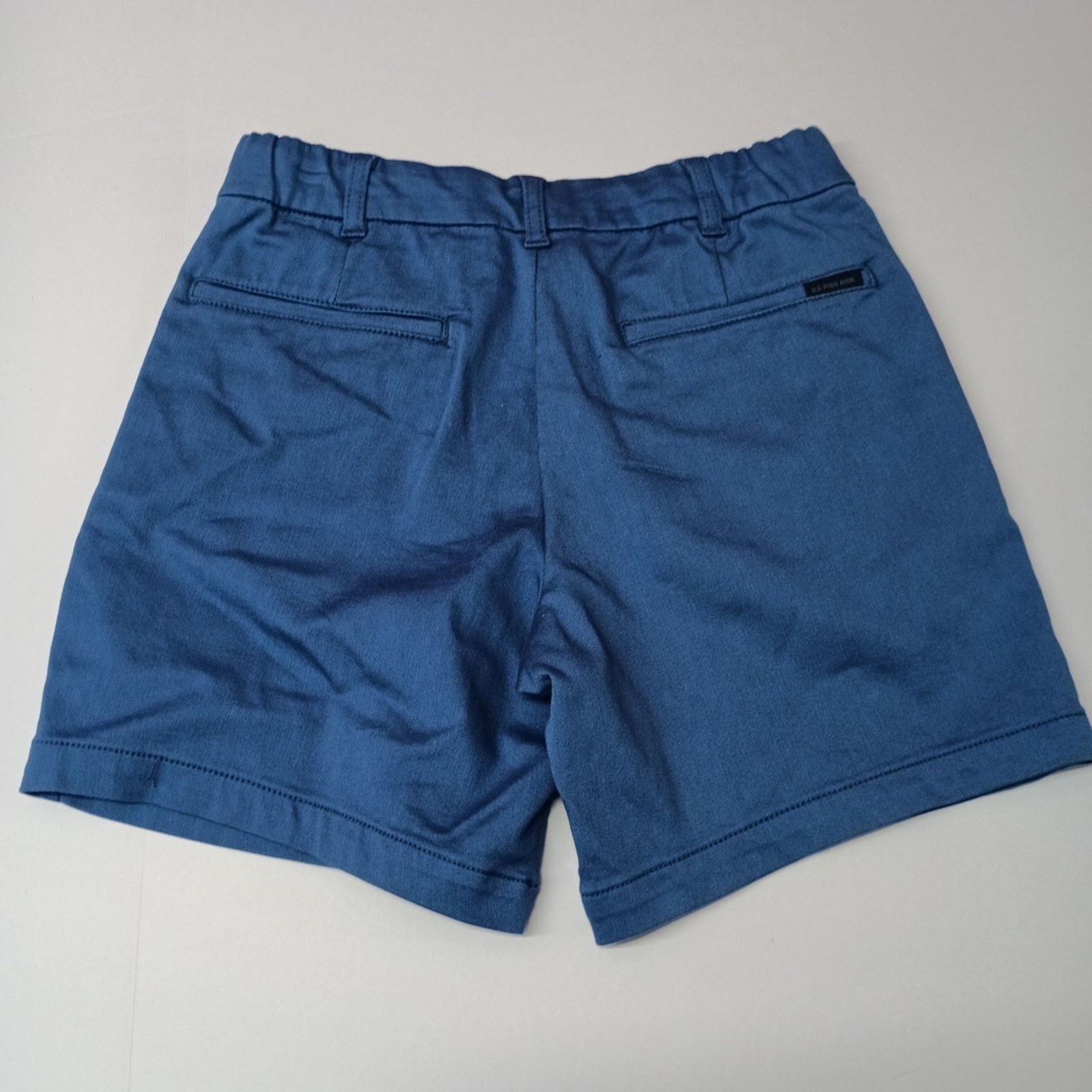 U.S. Polo Assn. U.S. Polo Assn Comfort Waist Flat Front Shorts Men's S Blue Size US 29 - 6 Thumbnail
