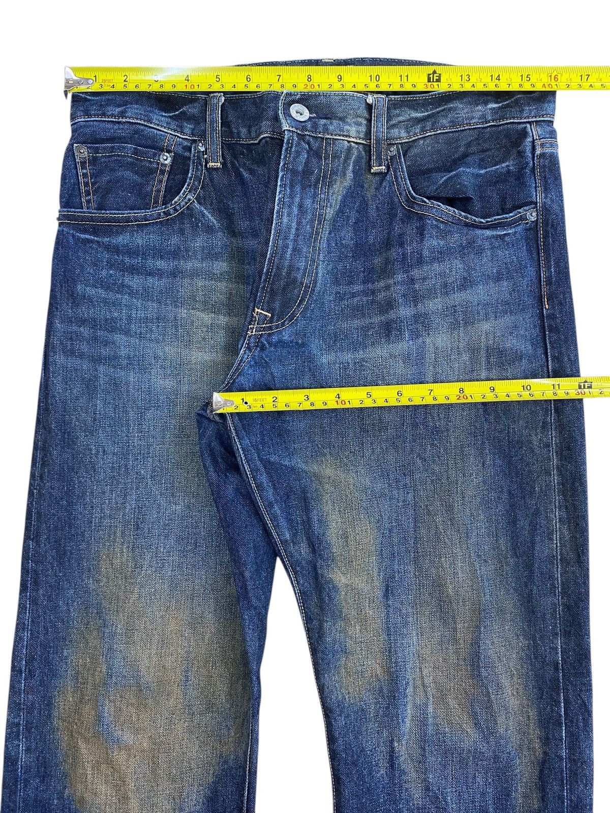 Uniqlo Uniqlo X Selvedge Rusty Wash Style Loose Jeans Size US 32 / EU 48 - 5 Thumbnail