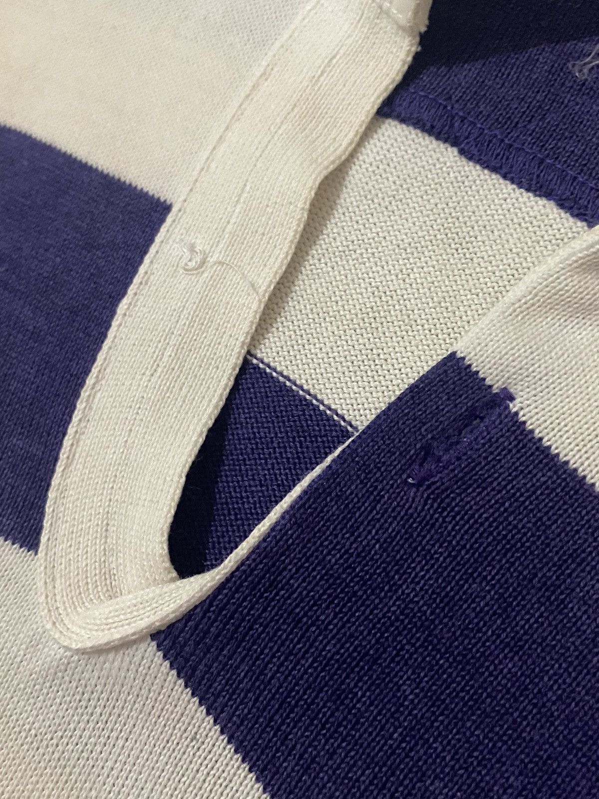 Japanese Brand CONVERT JAPAN BRAND RUGBY WEAR STRIPES COLLAR SWEATSHIRT Size US L / EU 52-54 / 3 - 12 Thumbnail