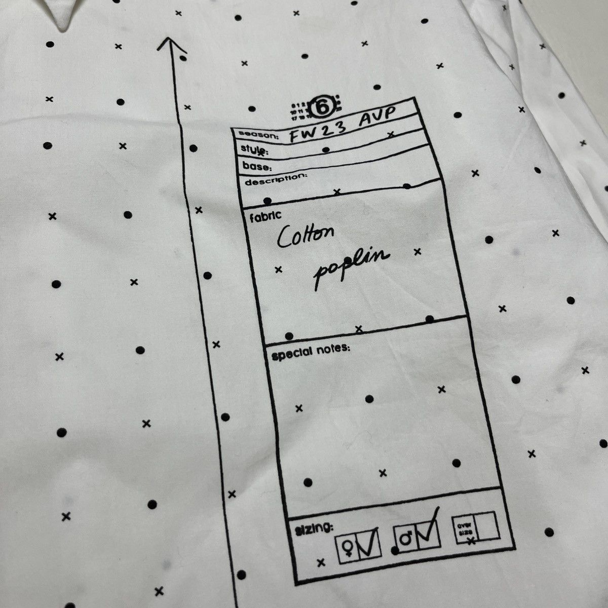 MM6 Maison Margiela MM6 Cotton Poplin Shirt Size US M / EU 48-50 / 2 - 3 Thumbnail