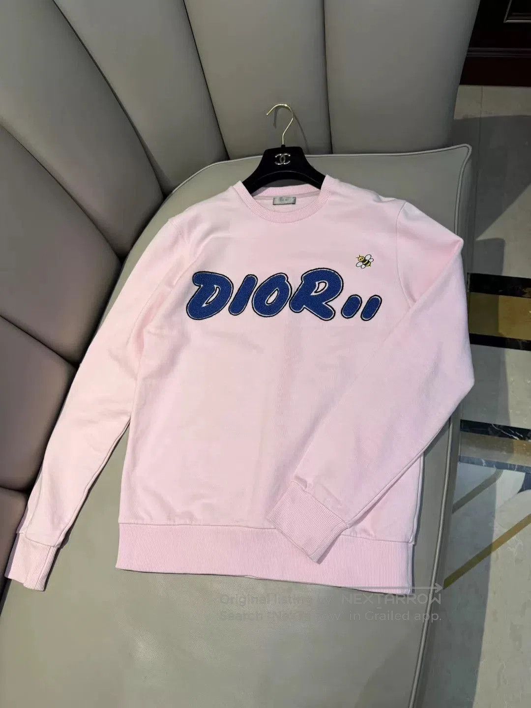 Dior dior sweatshirt for men in pink. Size US S / EU 44-46 / 1 - 1 Thumbnail
