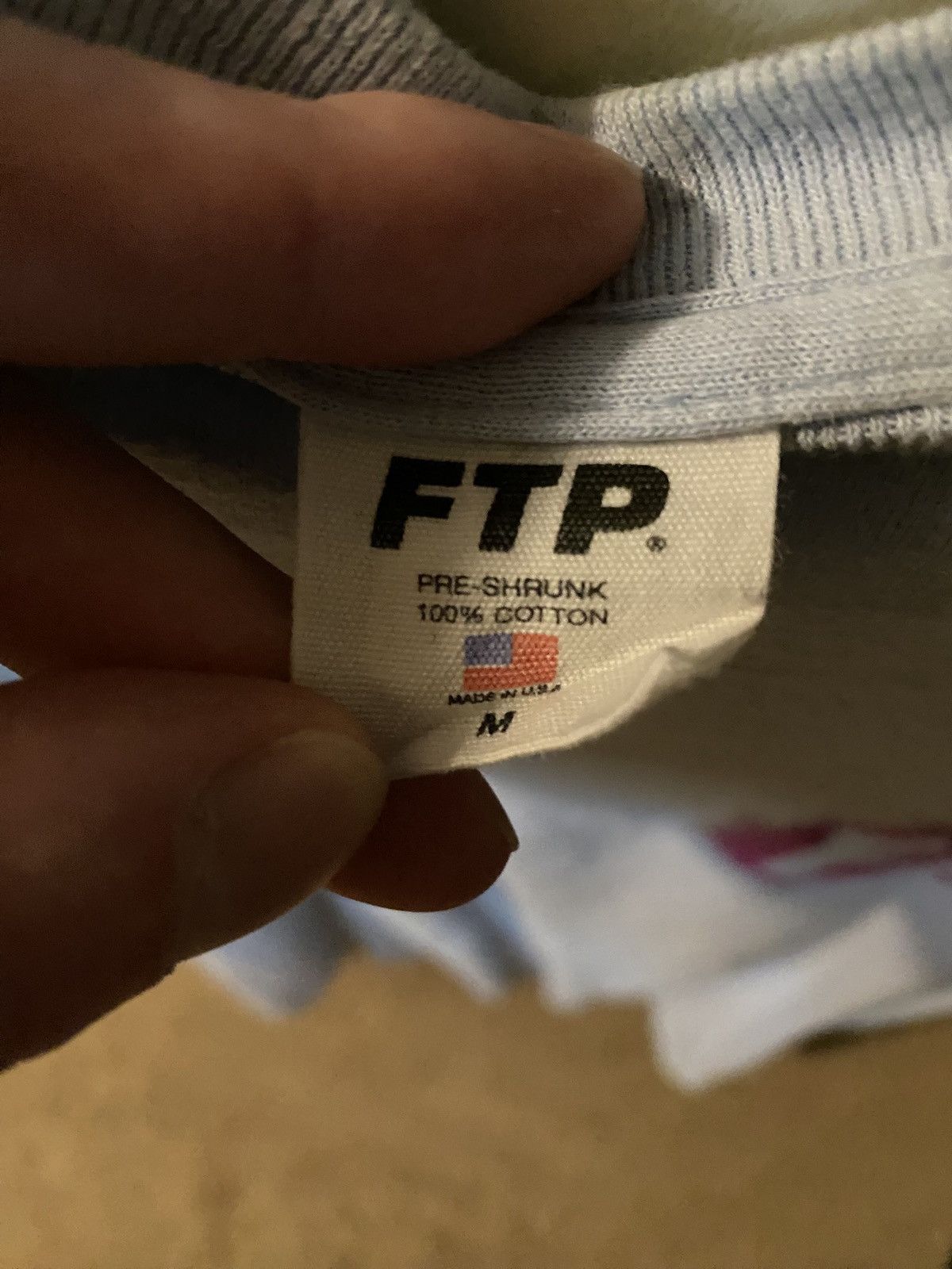 Fuck The Population FTP Splatter Logo Tee Size US M / EU 48-50 / 2 - 2 Thumbnail