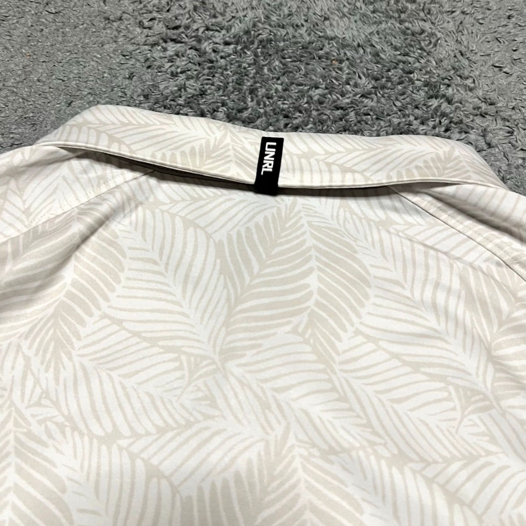 Vintage UNRL Polo Shirt Mens XXL Beige Floral All Over Print Performance Stretch Shirt Men 2XL Beige Floral All Over Print Mens XXL UNRL Polo Shirt Size US XXL / EU 58 / 5 - 5 Thumbnail