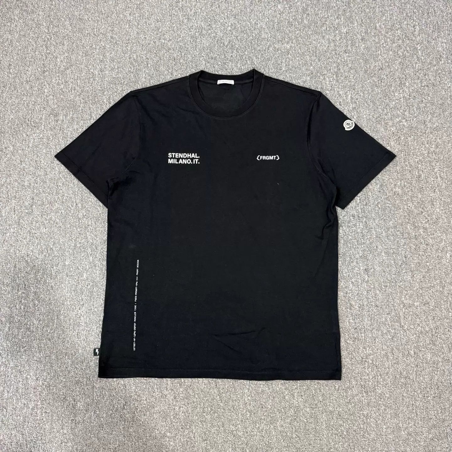 Moncler Moncler black front/back logo short sleeve tee L mint Size US L / EU 52-54 / 3 - 1 Thumbnail