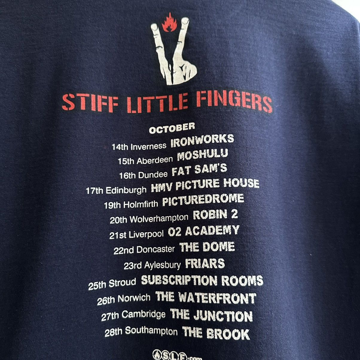 Band Tees Vintage Stiff Little Fingers SLF Band Tour Tee Size US L / EU 52-54 / 3 - 7 Thumbnail