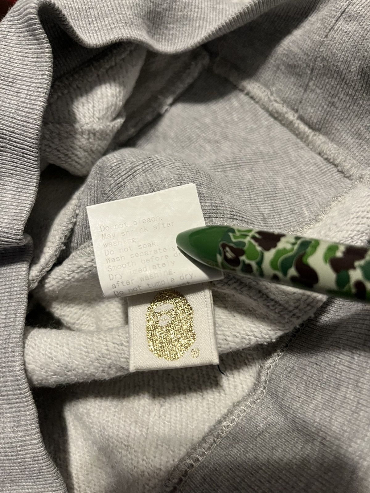 Bape Baby Milo Pullover Hoodie Size XXS / US 00 / IT 34 - 7 Thumbnail