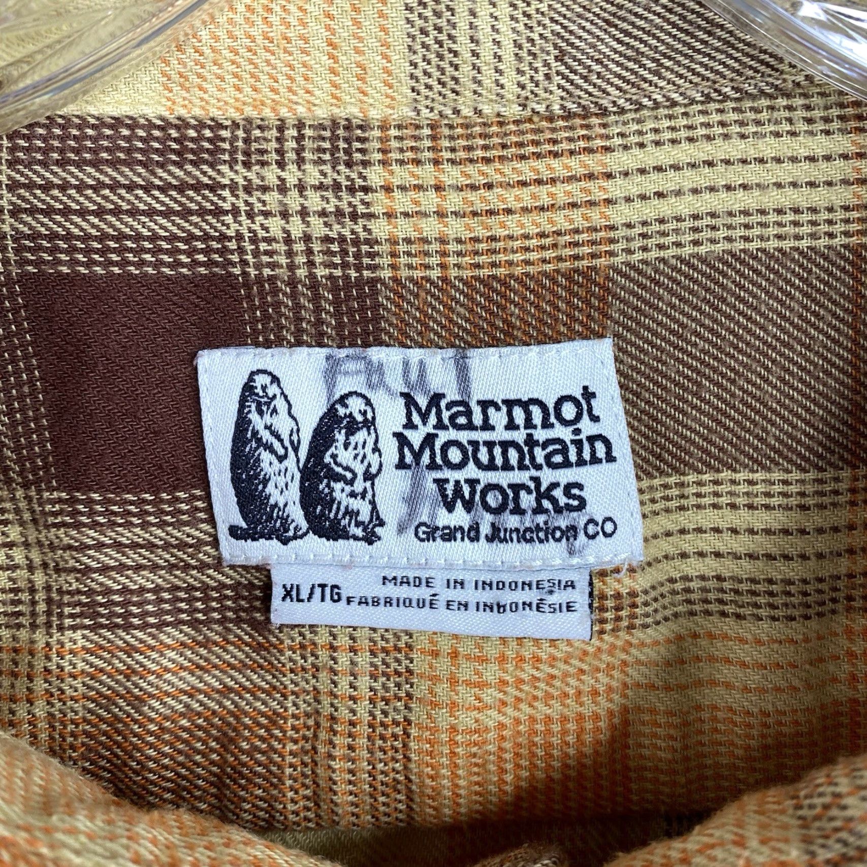 Marmot Marmot Shirt Mens XL Flannel Plaid Button-Up Casual Outdoor Modern Size US XL / EU 56 / 4 - 3 Thumbnail