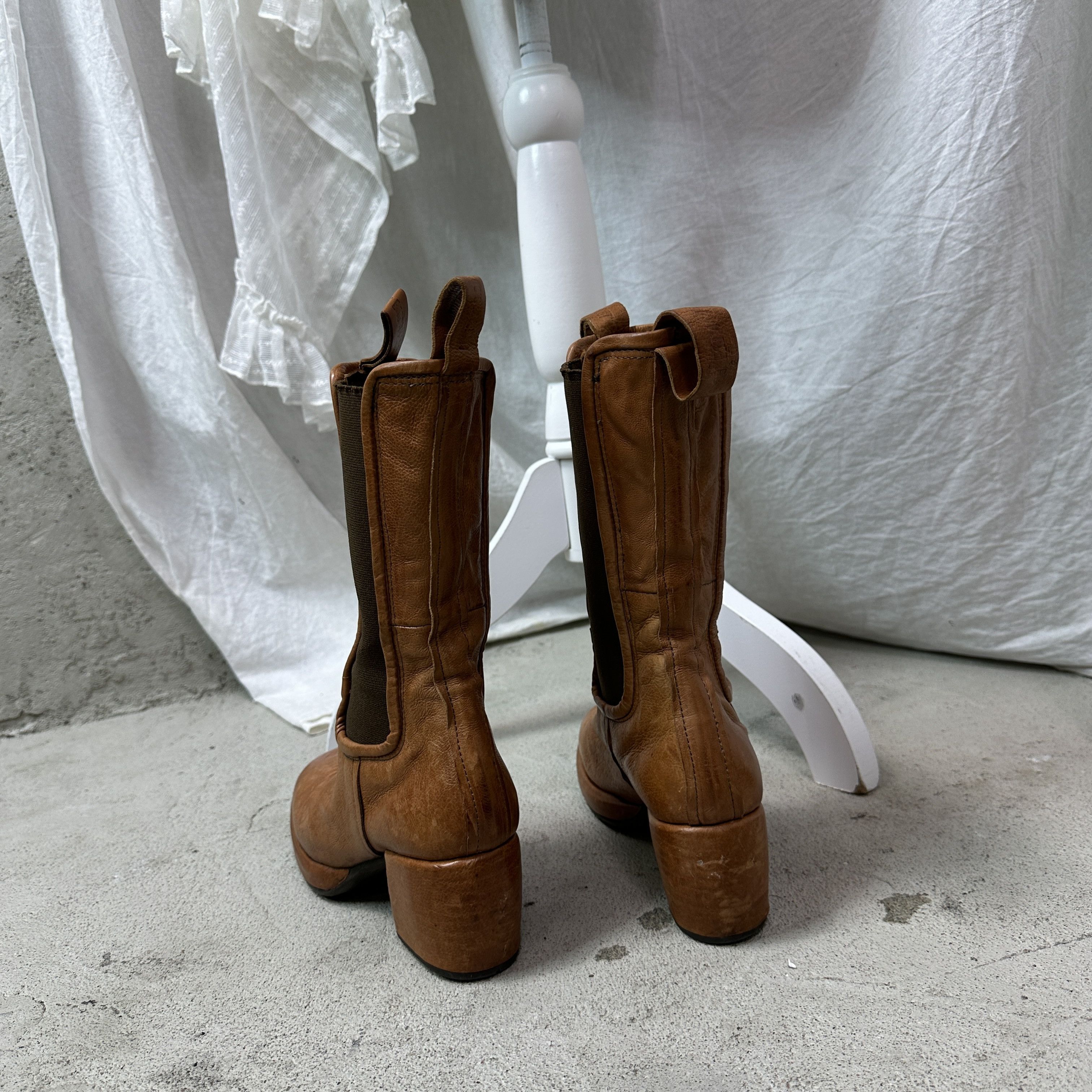 A.S.98 Vintage Leather Airstep A.S.98. Boots Y2K Size US 8 / IT 38 - 4 Thumbnail