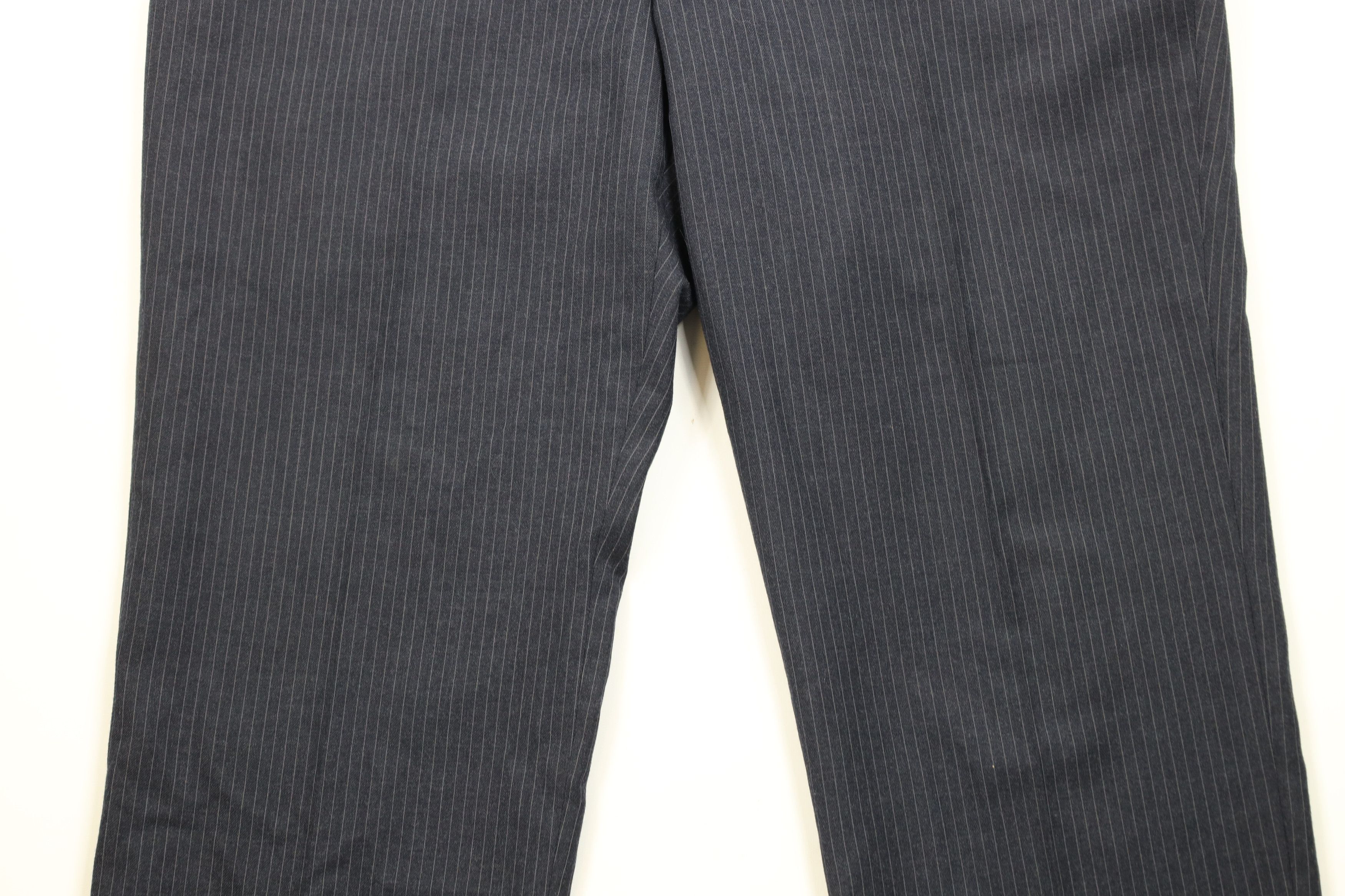 Vintage Vintage 70s Streetwear Pinstriped Bell Bottoms Chino Pants Size US 40 / EU 56 - 3 Thumbnail