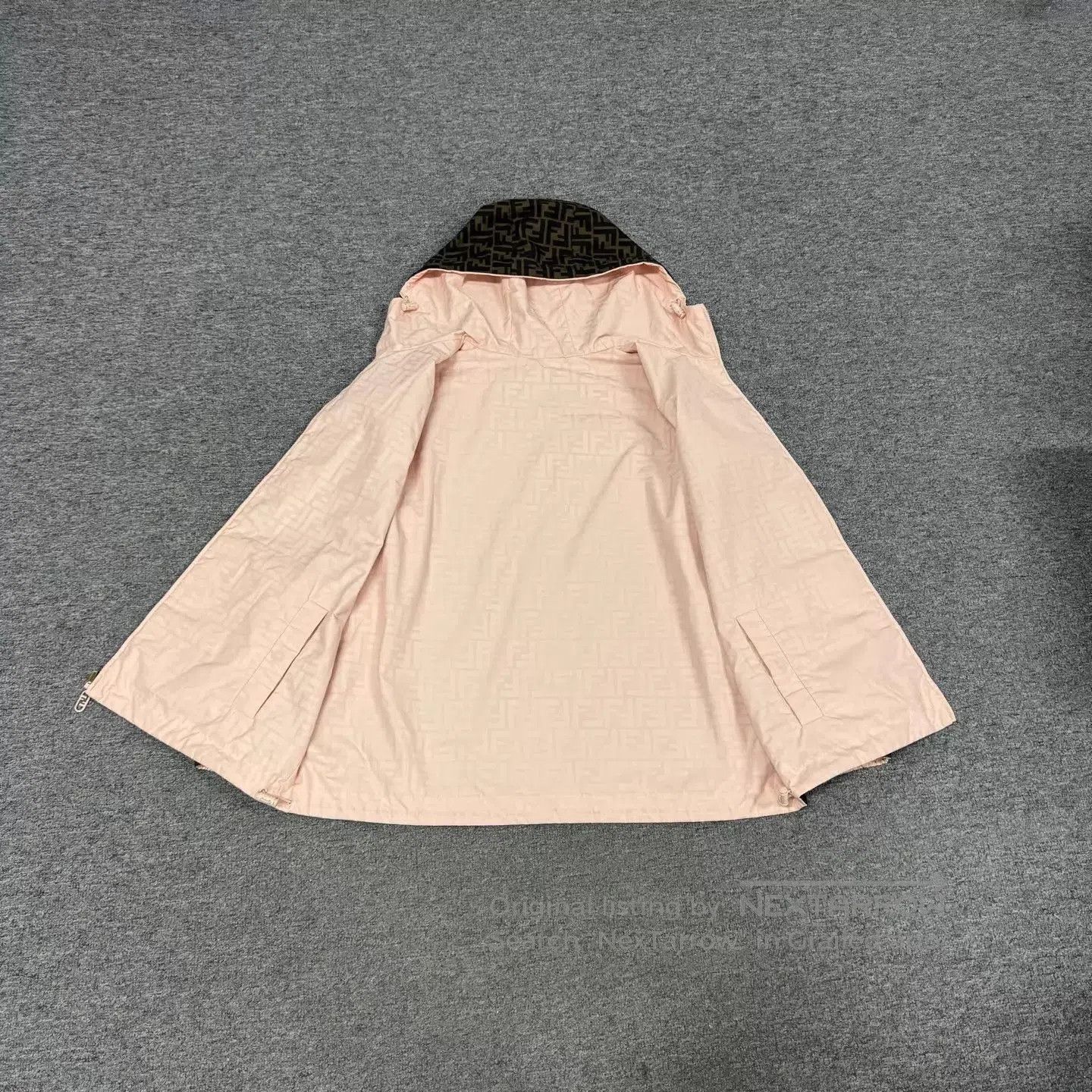 Fendi Multi Pattern Zip-Up Hooded Jacket. Size US M / EU 48-50 / 2 - 2 Thumbnail