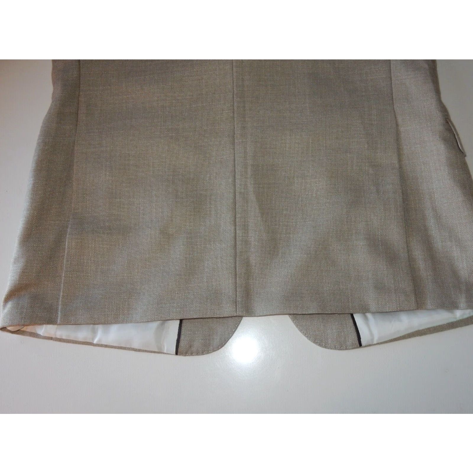 Michael Kors Michael Kors Men's Blazer Sport Coat Jacket Ivory Size 40 Regular Size 40R - 4 Thumbnail