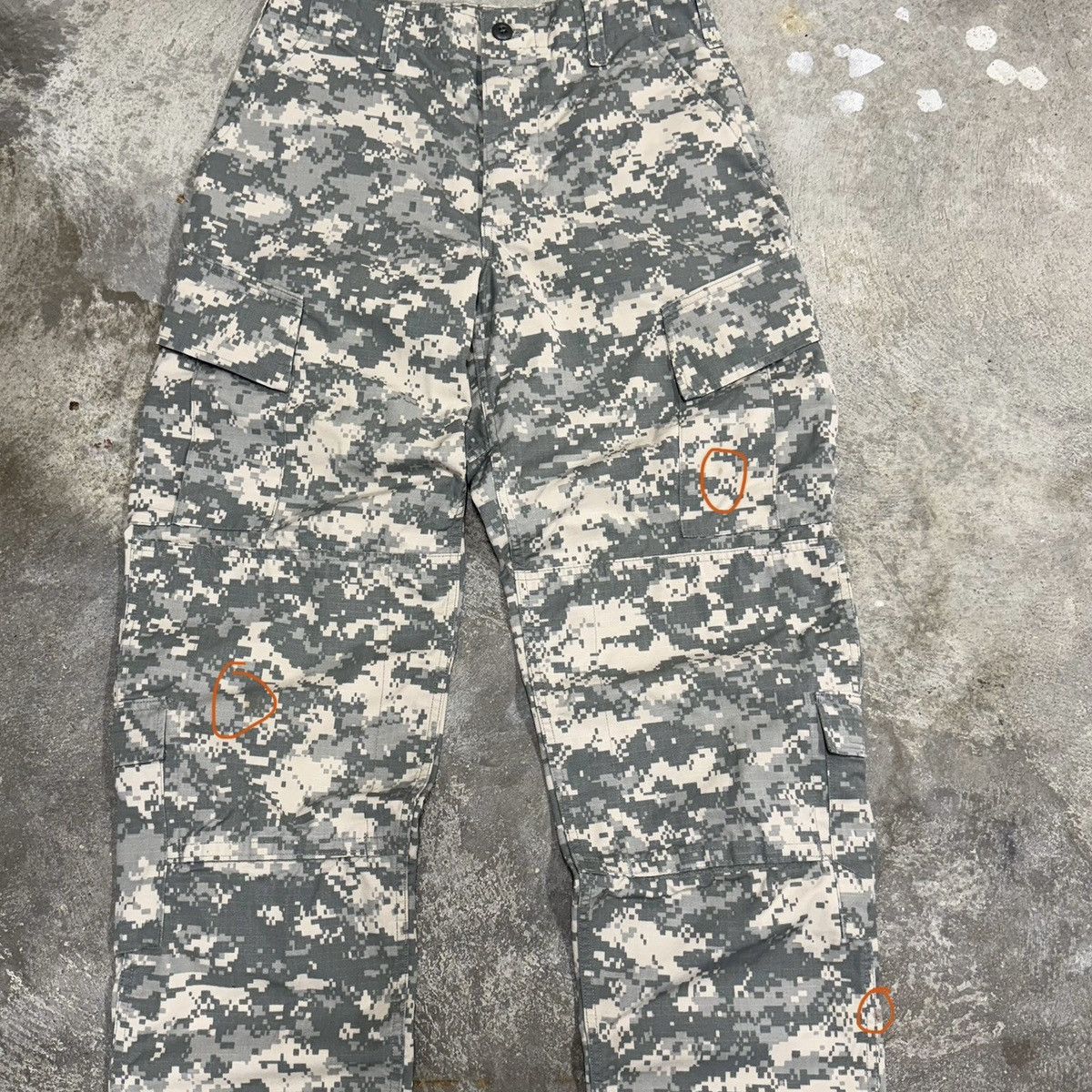 Vintage US Army Digital Camo Tactical Cargo Pants Military Ripstop Size US 32 / EU 48 - 9 Thumbnail