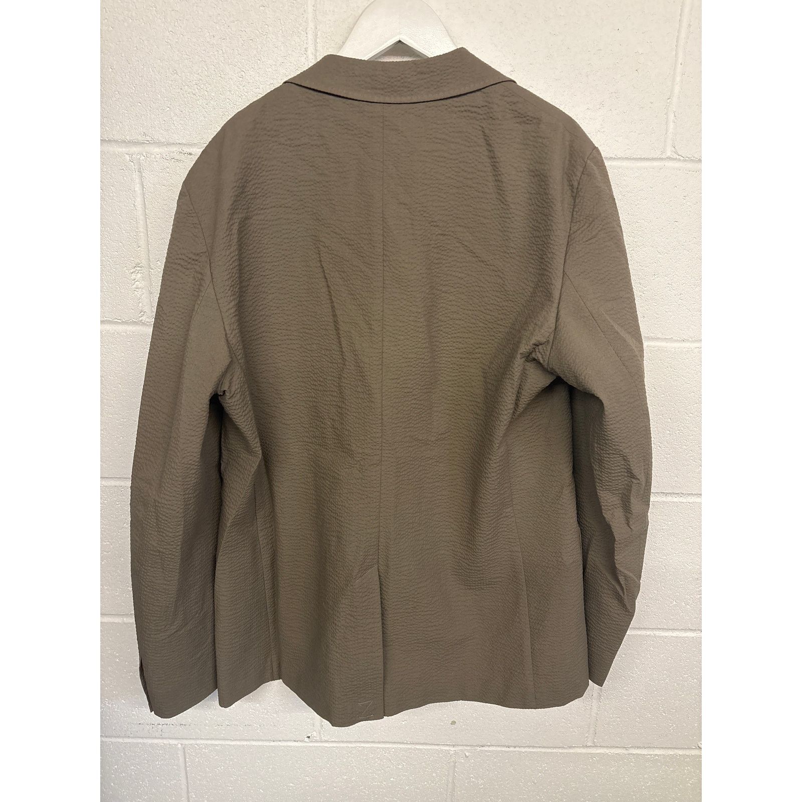 Ted Baker New Ted Baker Men’s Size 5/XL Olive Dracen Cotton Blazer Size US XL / EU 56 / 4 - 7 Thumbnail