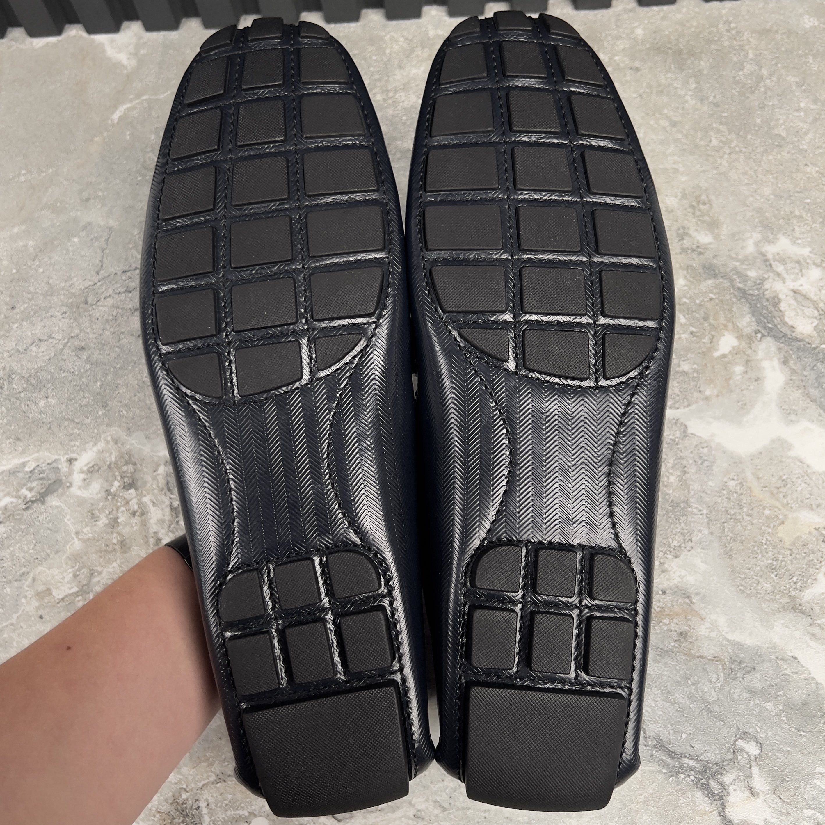 Louis Vuitton Louis Vuitton Monte Carlo Moccasins Glazed Leather Size US 12.5 / EU 45-46 - 11 Thumbnail